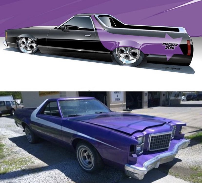 Ranchero / digital vehicle rendering