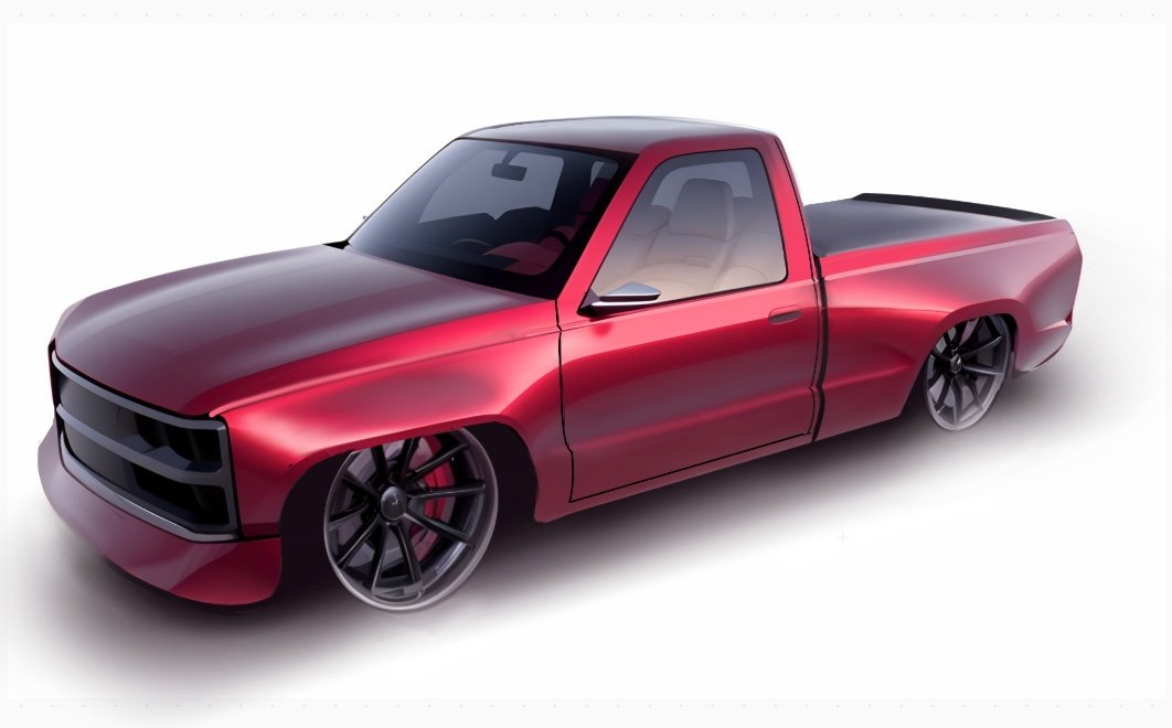 OBS / digital vehicle rendering