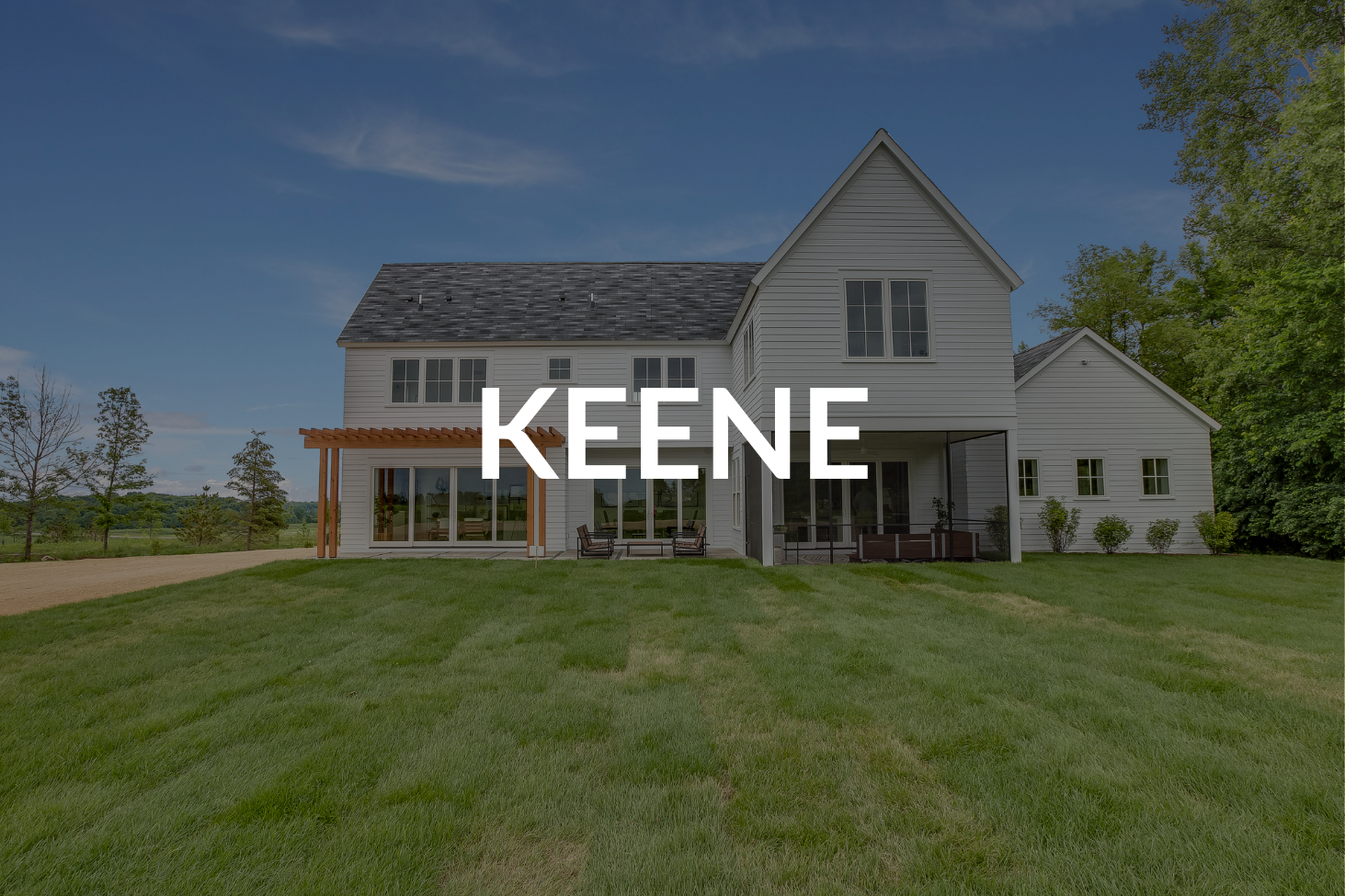 Rural homes in Keene, Ontario