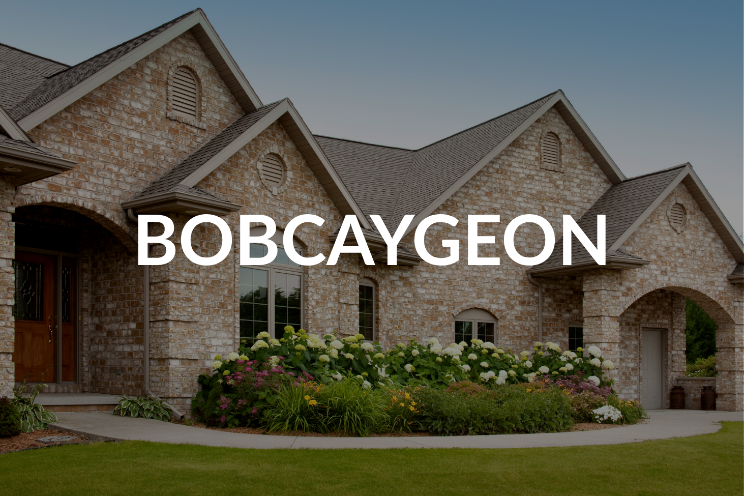 Residential homes in Bobcaygeon, Ontario