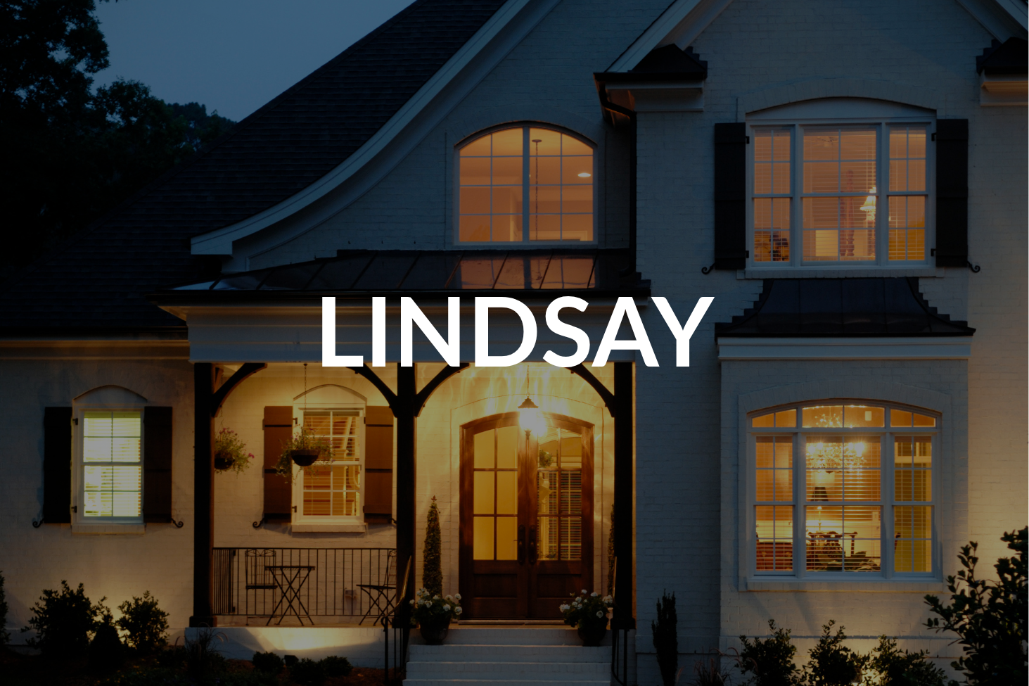 Residential homes in Lindsay, Ontario