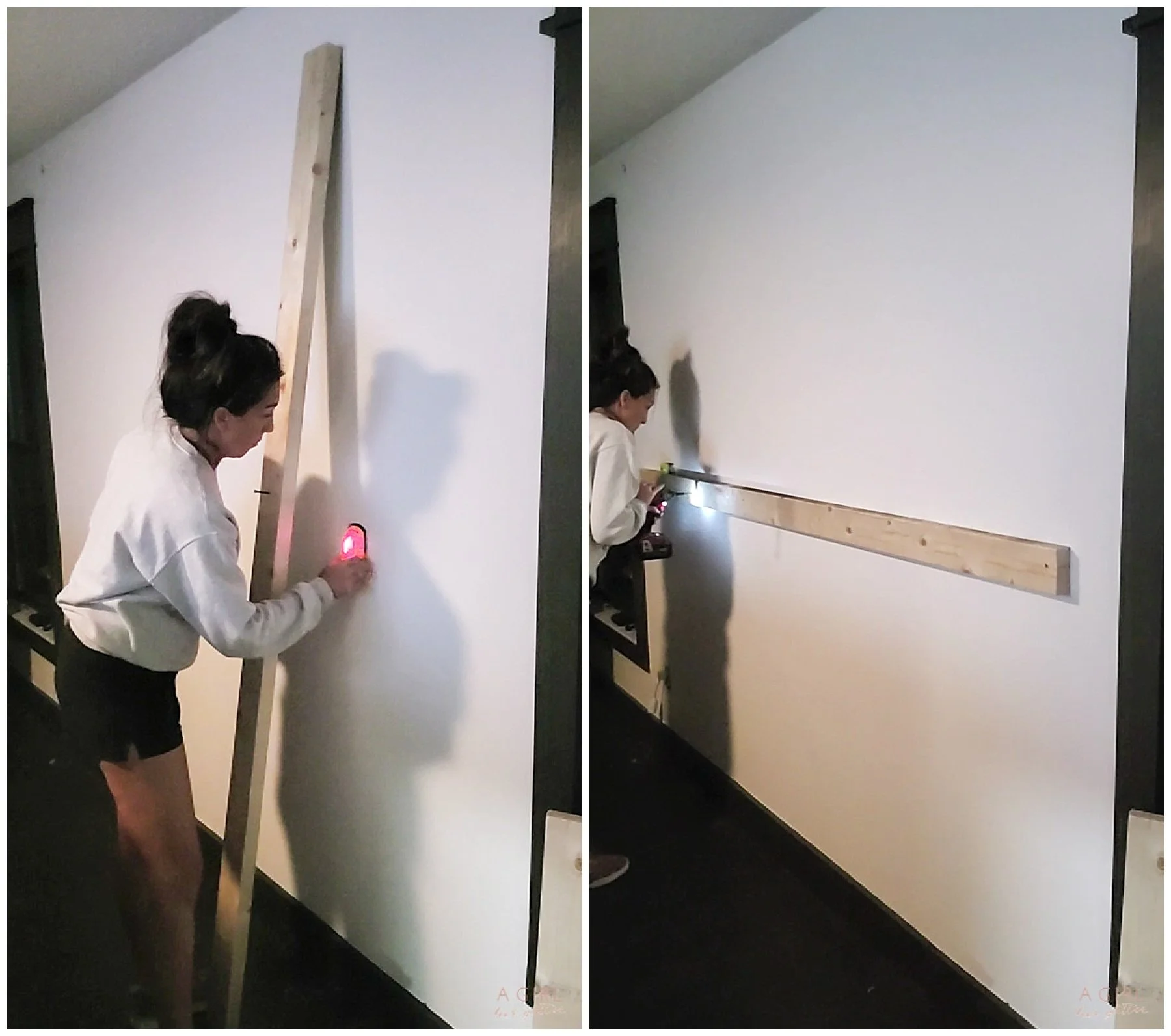 Faux Concrete Headboard — A GIRL AND HER GLITTER