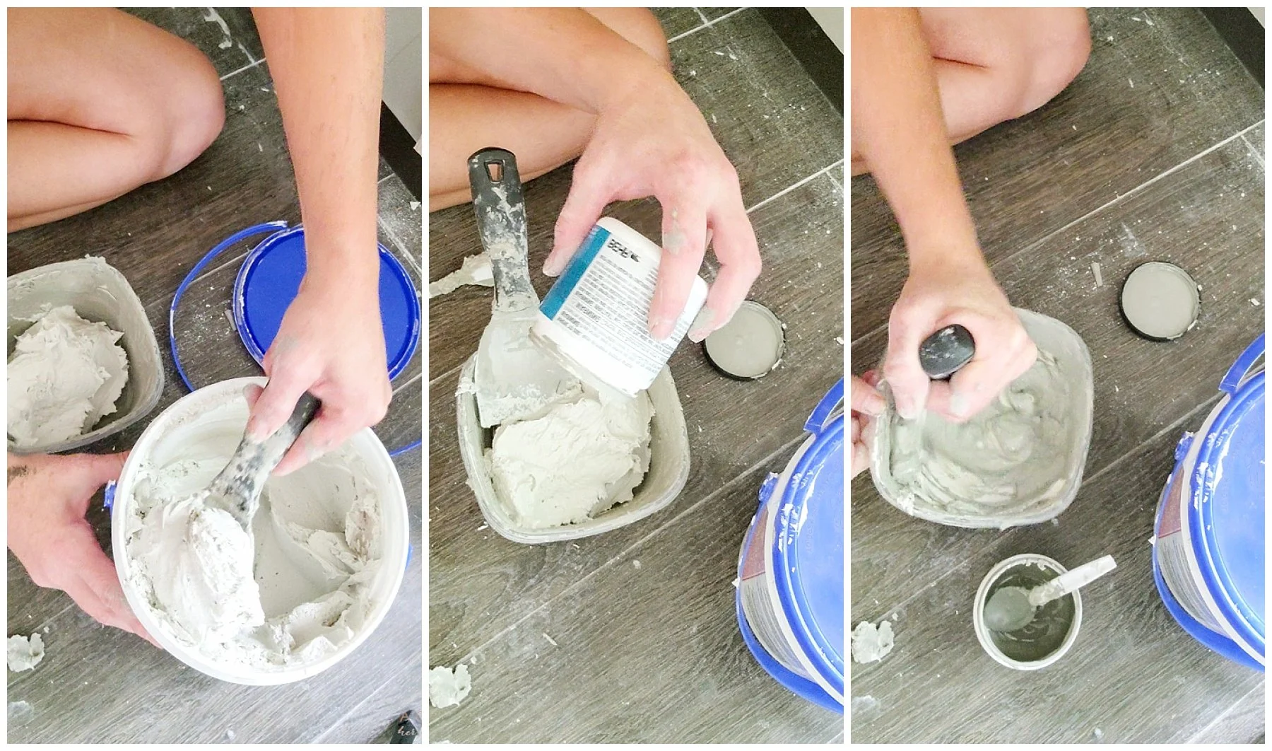 Faux Concrete Headboard — A GIRL AND HER GLITTER