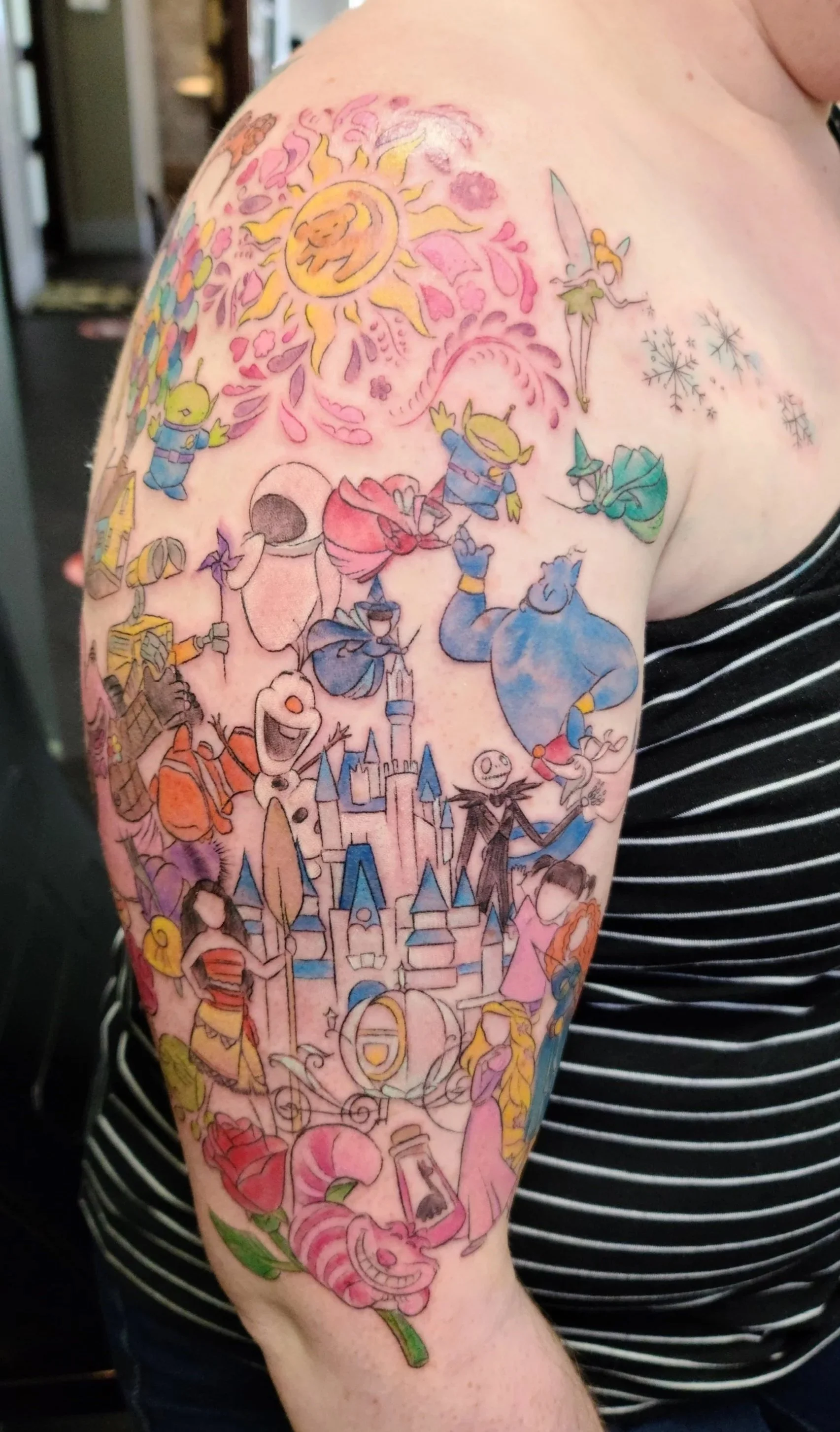Watercolour Disney Mashup