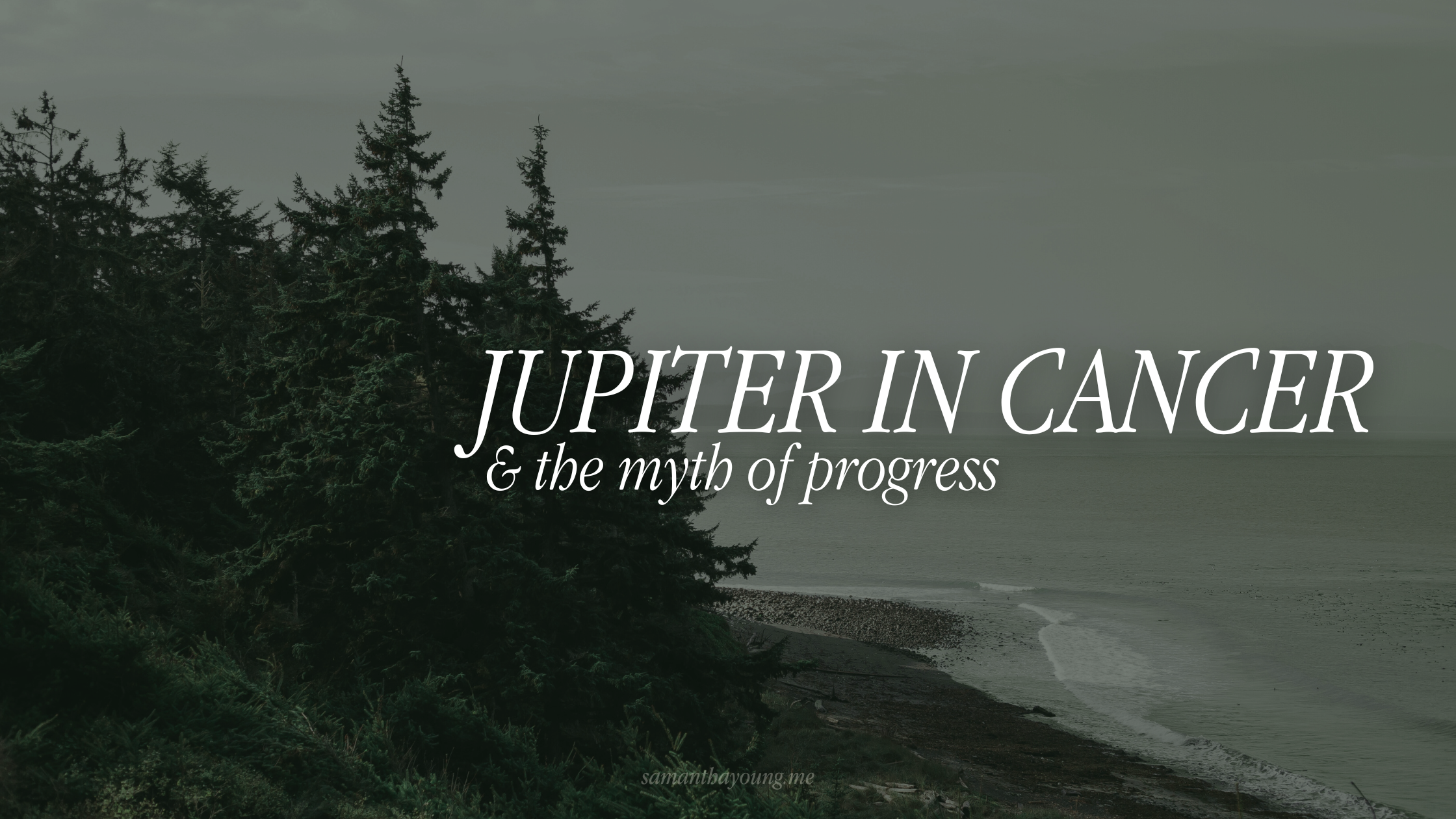 Jupiter in Cancer &amp; the myth of progress