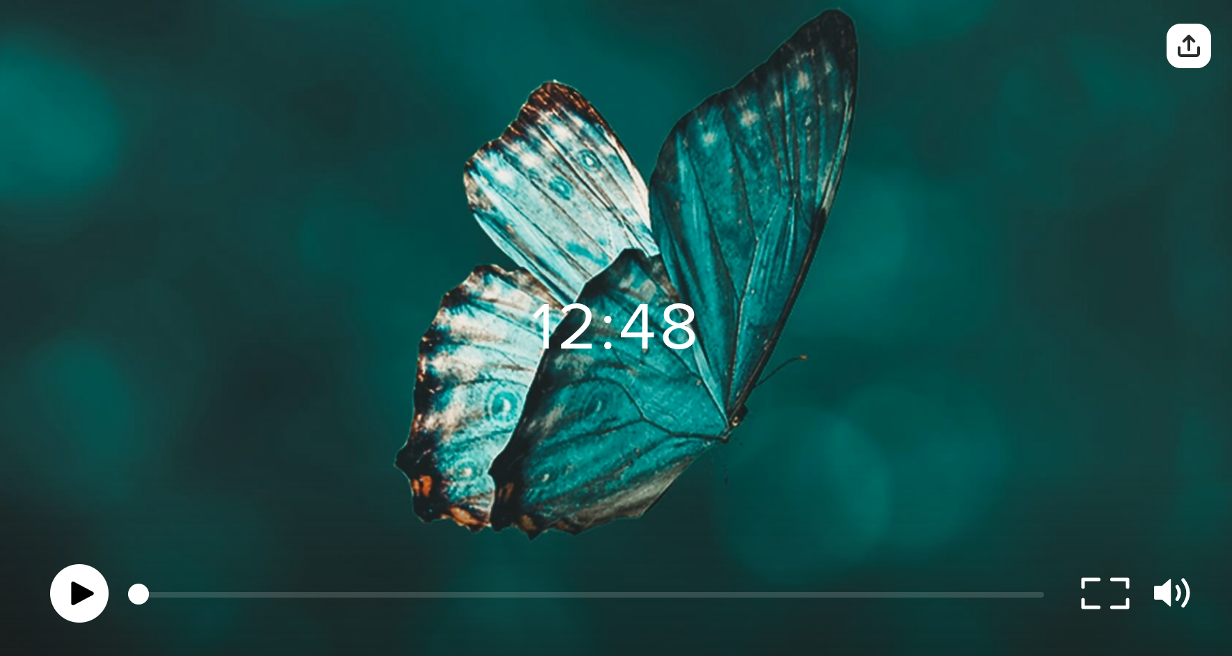 Butterfly screenshot gratitude meditation