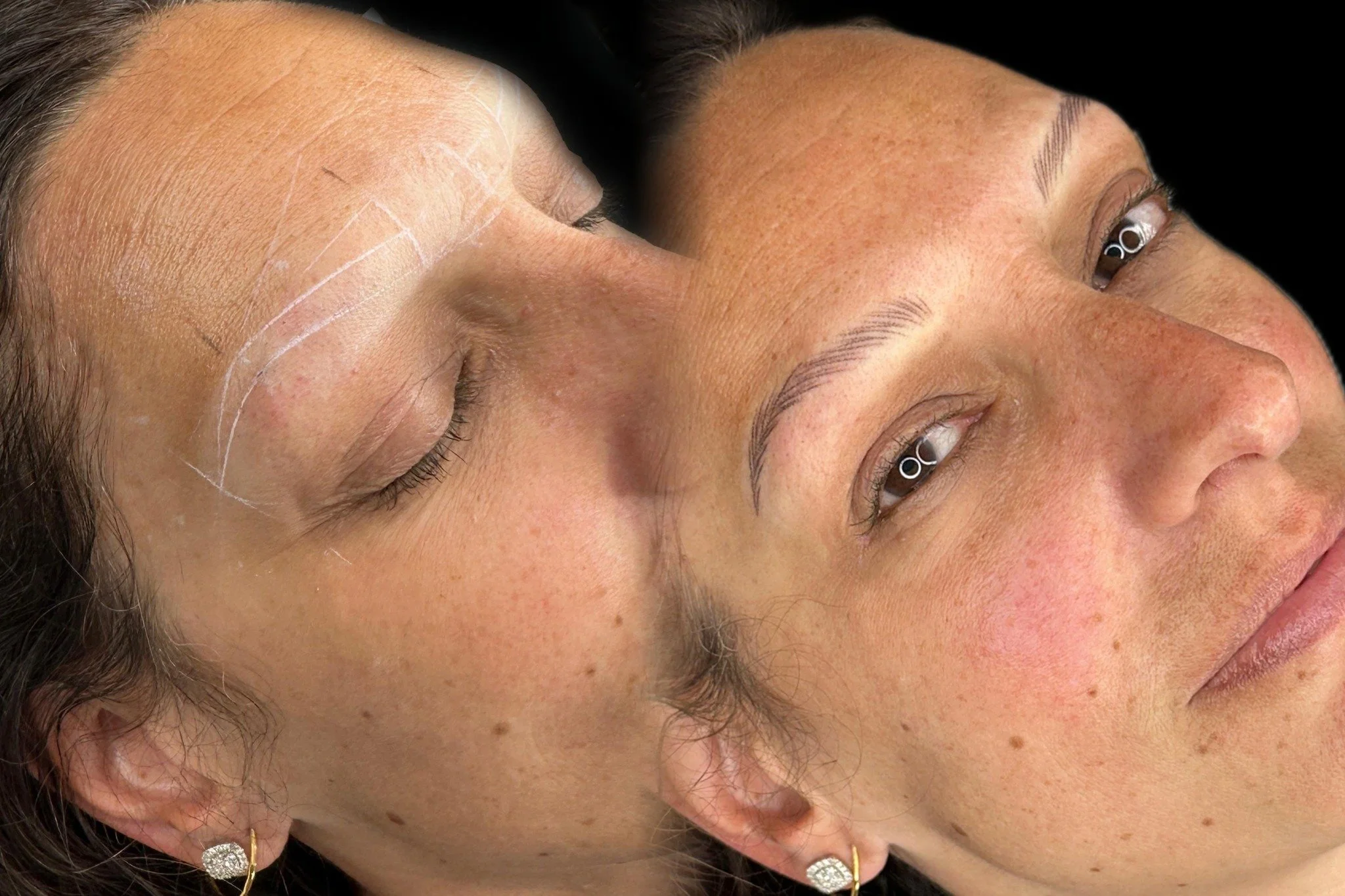 No heavy shading, no blocky lines &mdash; just hair-like strokes that blend right in.
Now her brows match her face, her vibe, and her mornings.

#NanoMachineStrokes #NaturalLookingBrows #BrowMakeover #NiUBrows #SyossetBrows