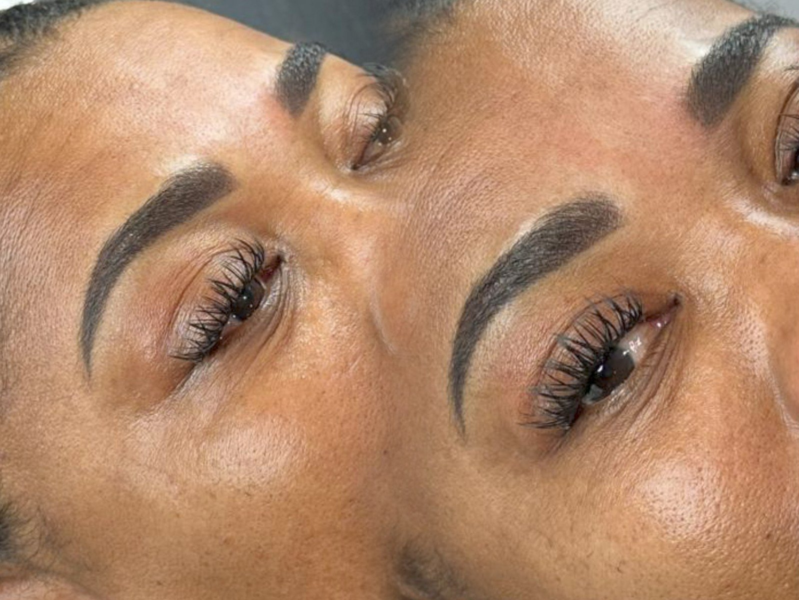 Brows perfected after the final touch-up

 #syosset #niubrows #syossetbrows #permanentmakeup #RealResults