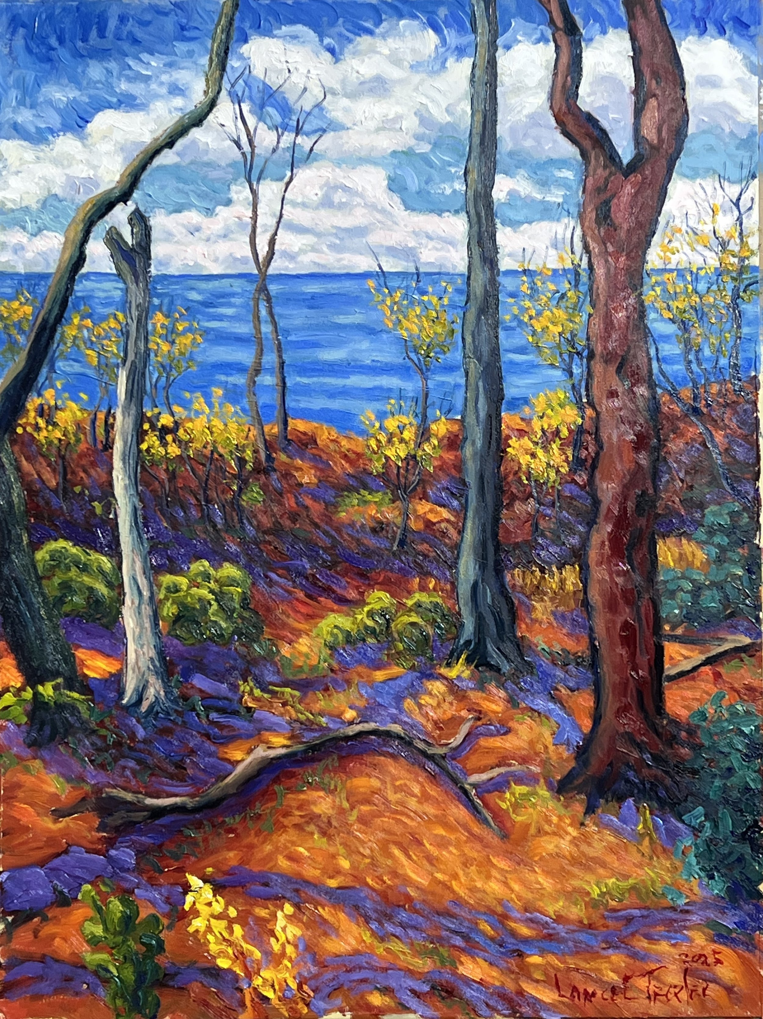 Bright Late November Day in Pier Cove