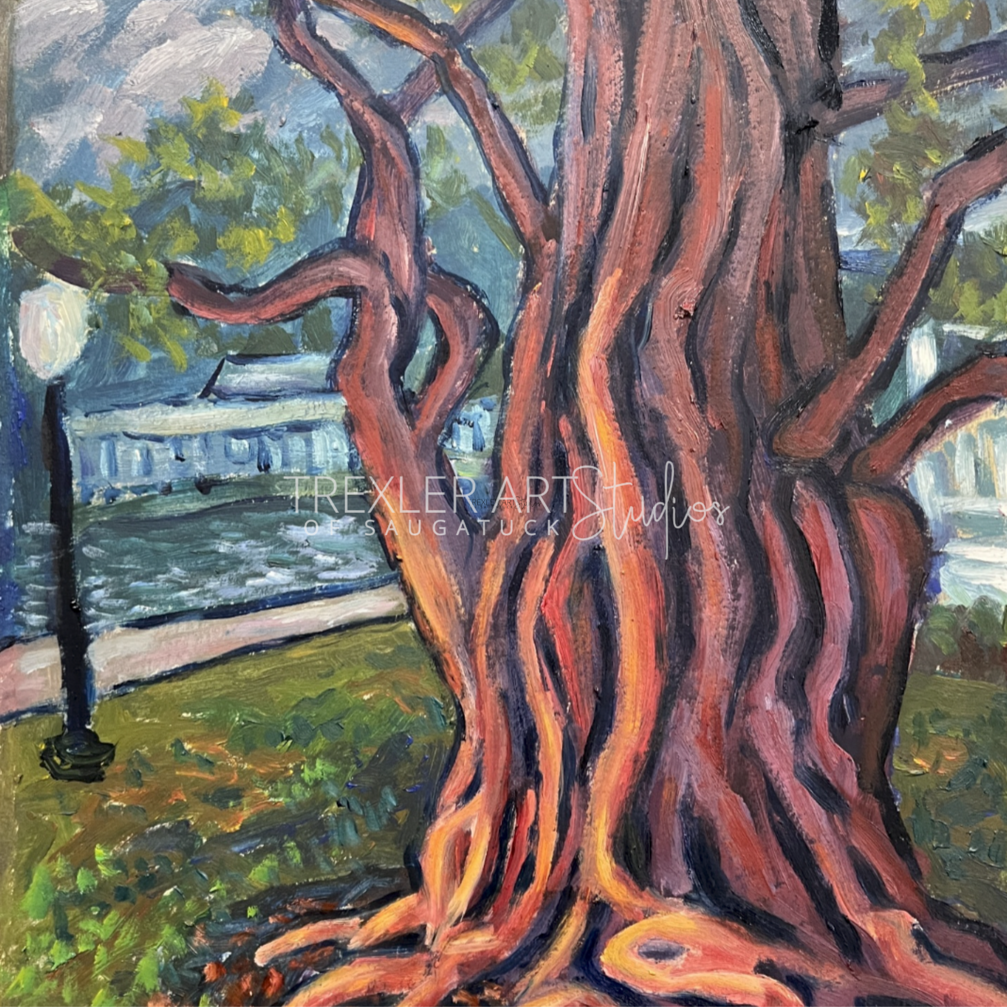 Late Light Breaks Through, Wicks Park