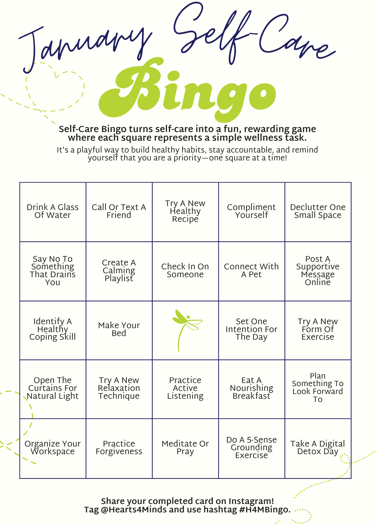 H4M Self Care Bingo January.png