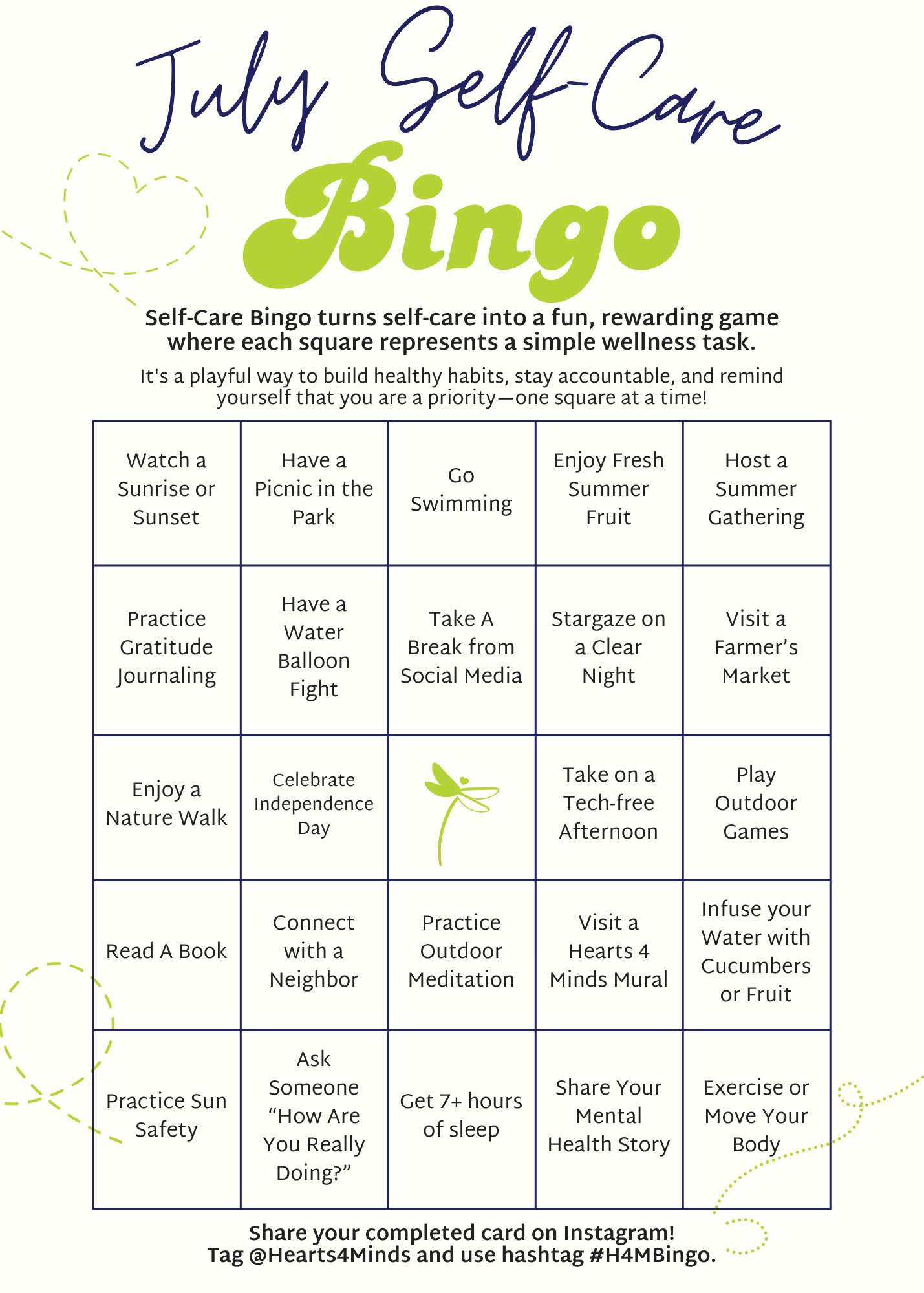 H4M Self Care Bingo July.png