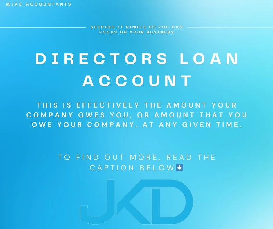 DIRECTORS LOAN ACCOUNT!🤔
Perhaps one of the most important aspects of a small businesses financials but the least understood...
This is effectively the amount your company owes you, or amount that you owe your company, at any given time.
This com