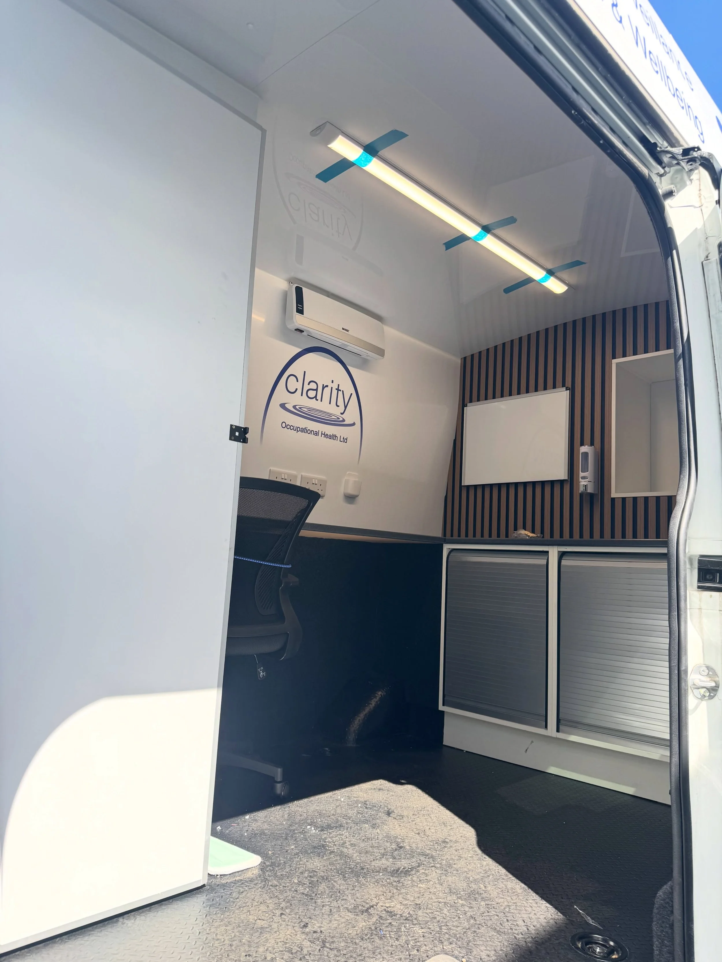 Another happy customer back on the road💡

This mobile medical unit had been struggling to find a company willing and able to diagnose and repair a failed interior lighting system.

They brought the vehicle to us at Northview Vans. Our team quickly t