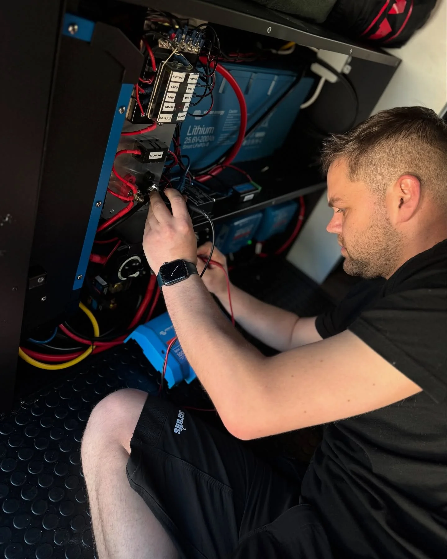 campervan electrical fault