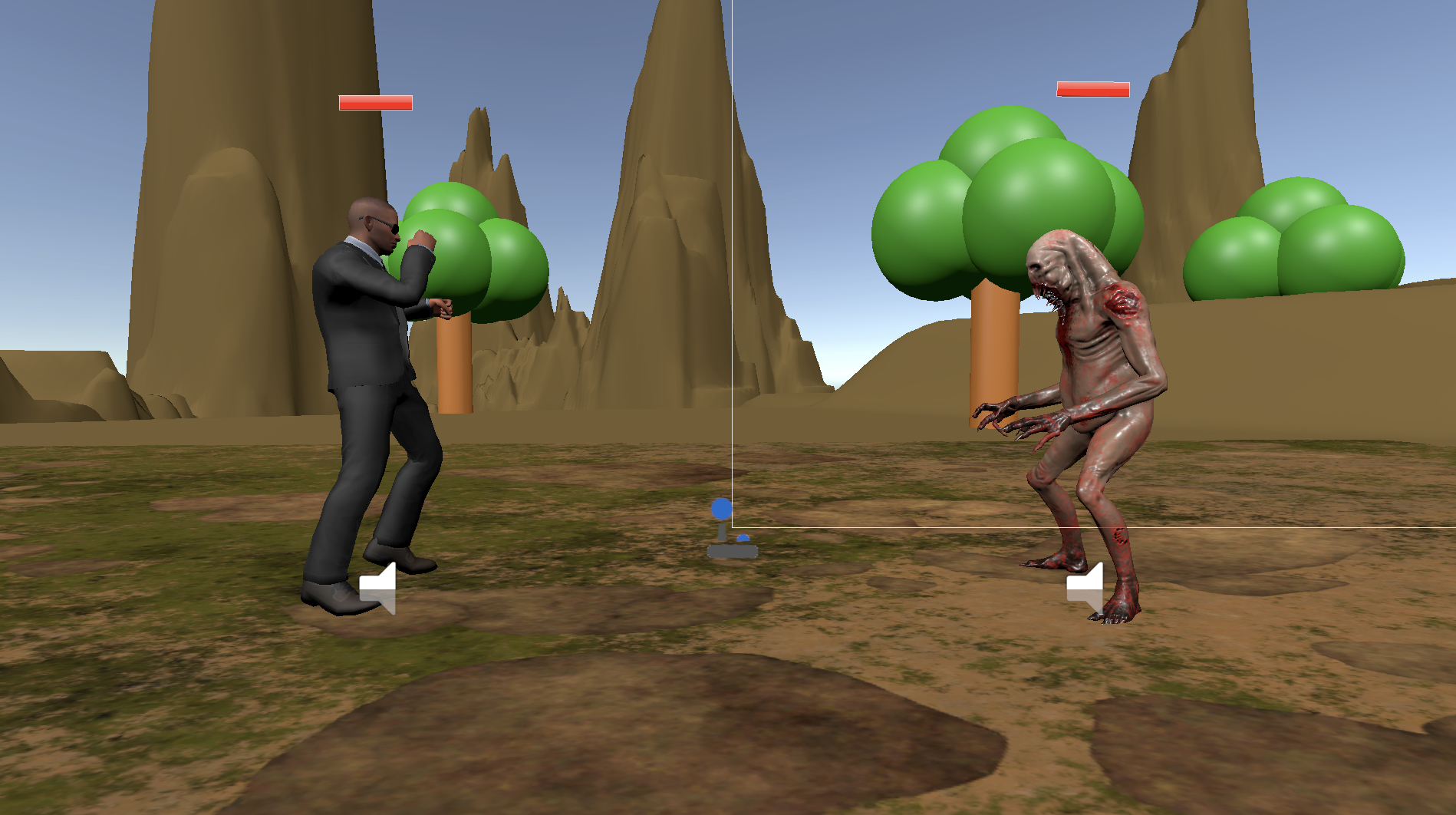 Fighter Game Environments