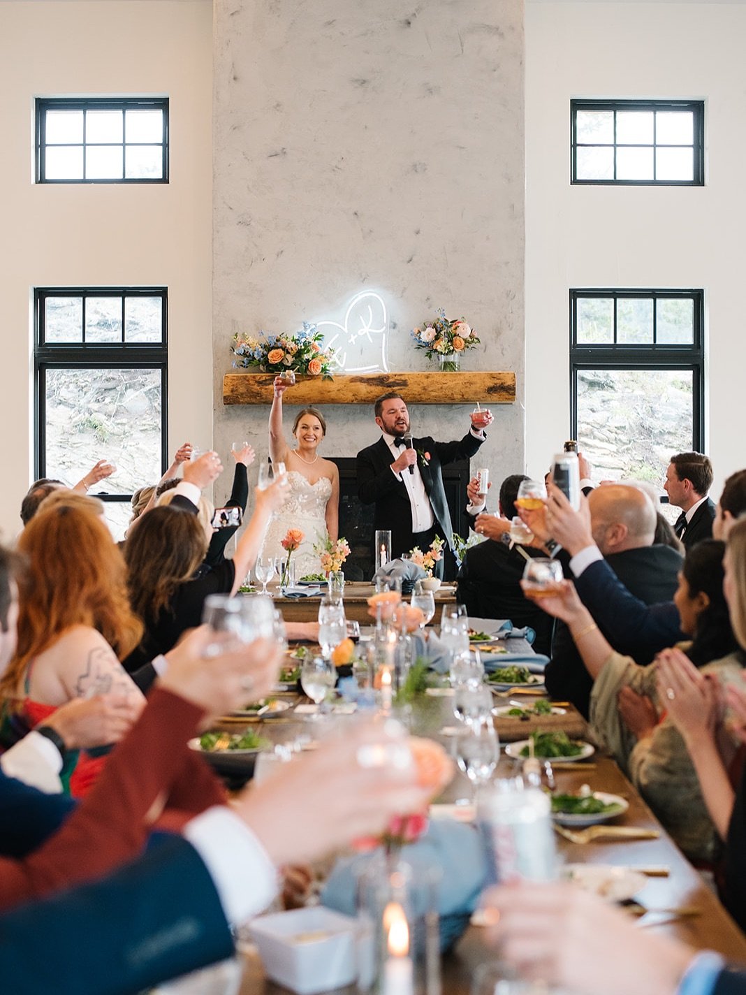 We spend so much of our winters working with planners and couples, communicating, thinking, detailing, and it all leads to these gorgeous summer moments where you get to celebrate with your favorite people on the mountain! 

There really is nothing b