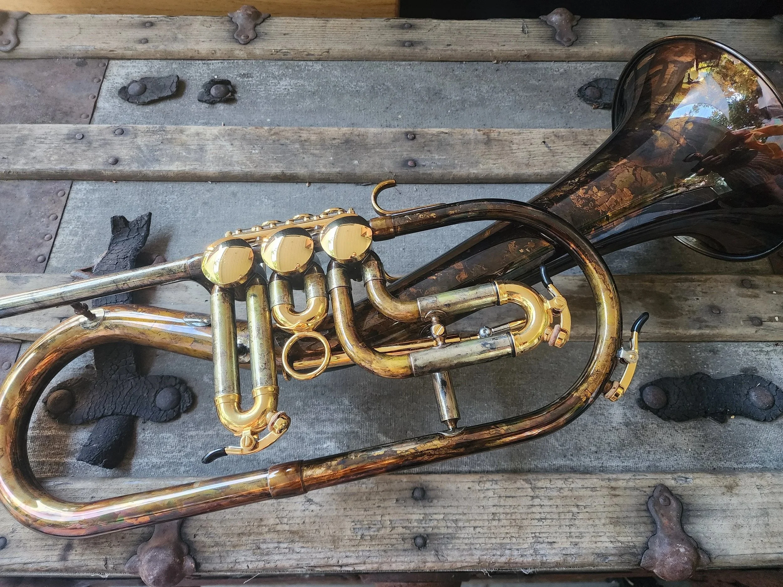 Frank Holton & Co Llewellyn Trumpet — Brass Mavens