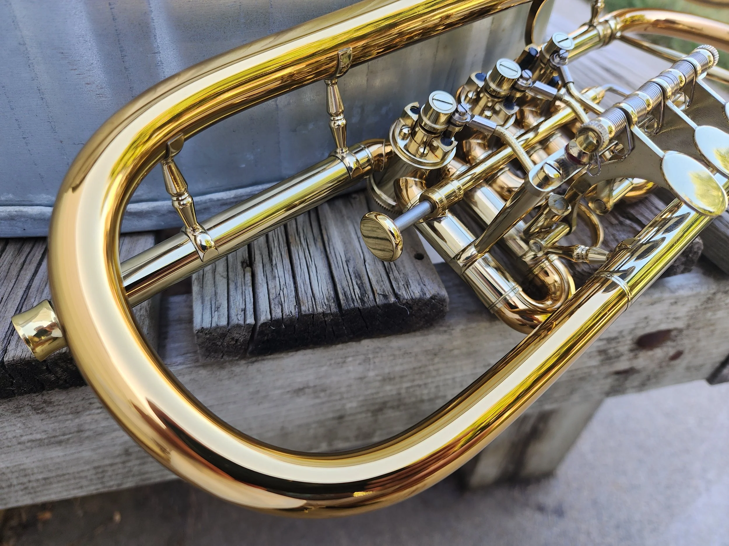 Olds & Sons Custom Ultra Sonic B♭トランペット Olds Custom Ultra Sonic Bb Trumpet — Brass Mavens
