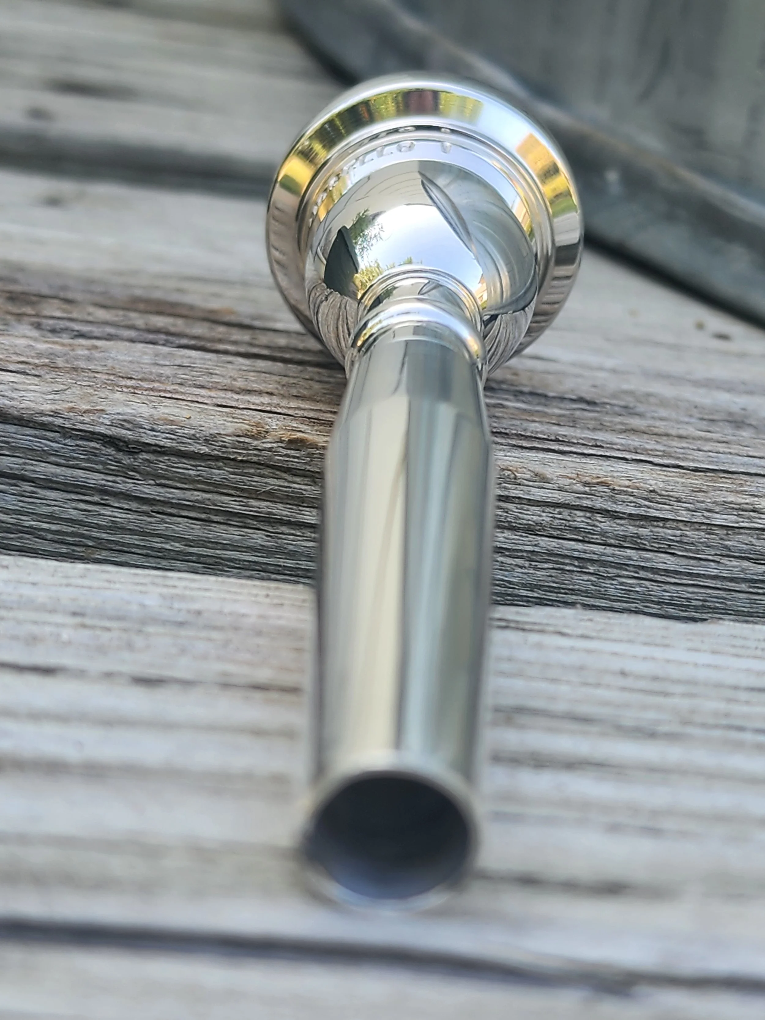 James R New G6A Lead Line Trumpet Mouthpiece Cup — Brass Mavens