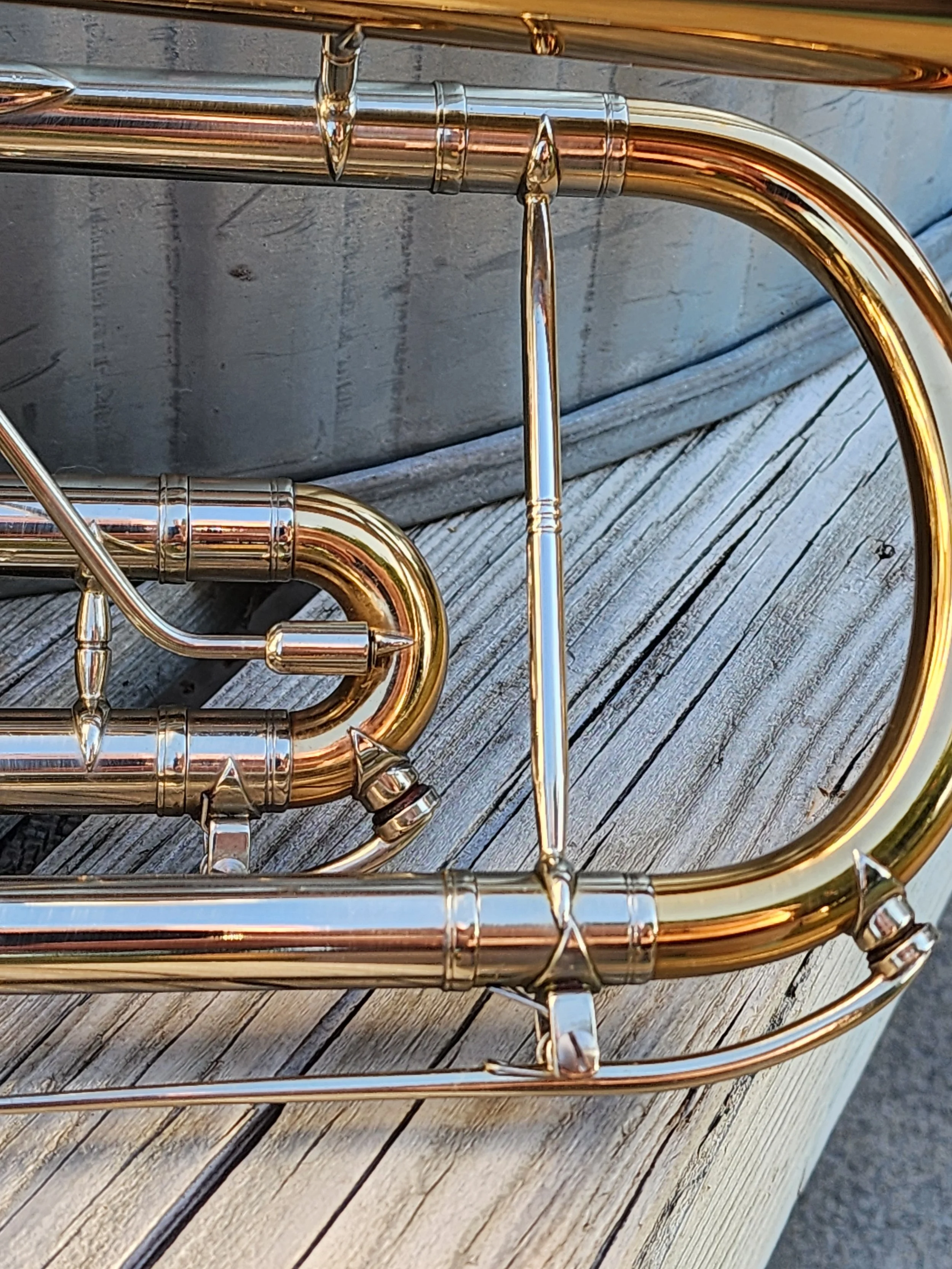 Olds & Sons Custom Ultra Sonic B♭トランペット Olds Custom Ultra Sonic Bb Trumpet — Brass Mavens