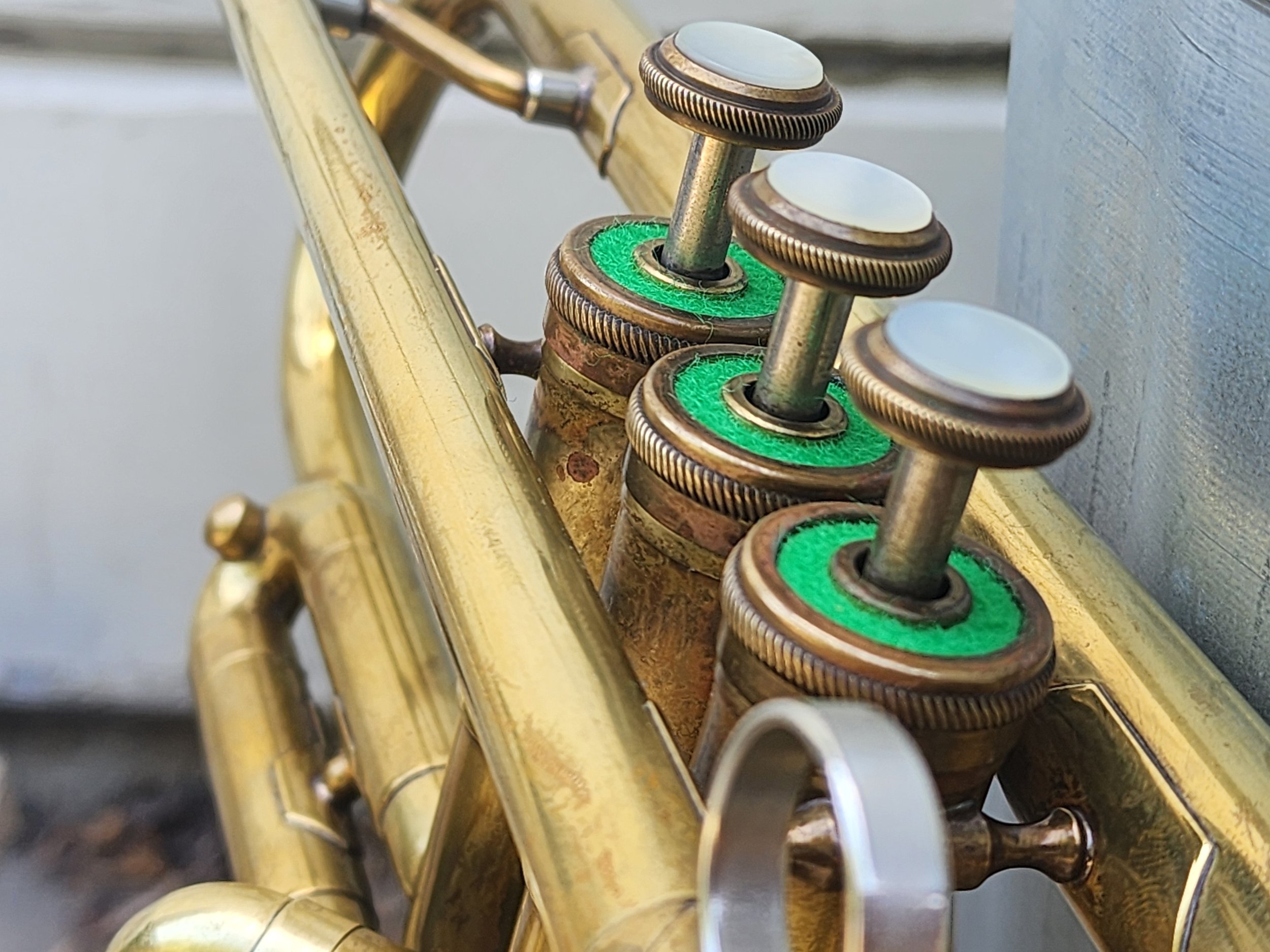 1952 Los Angeles Olds Ambassador Trumpet — Brass Mavens