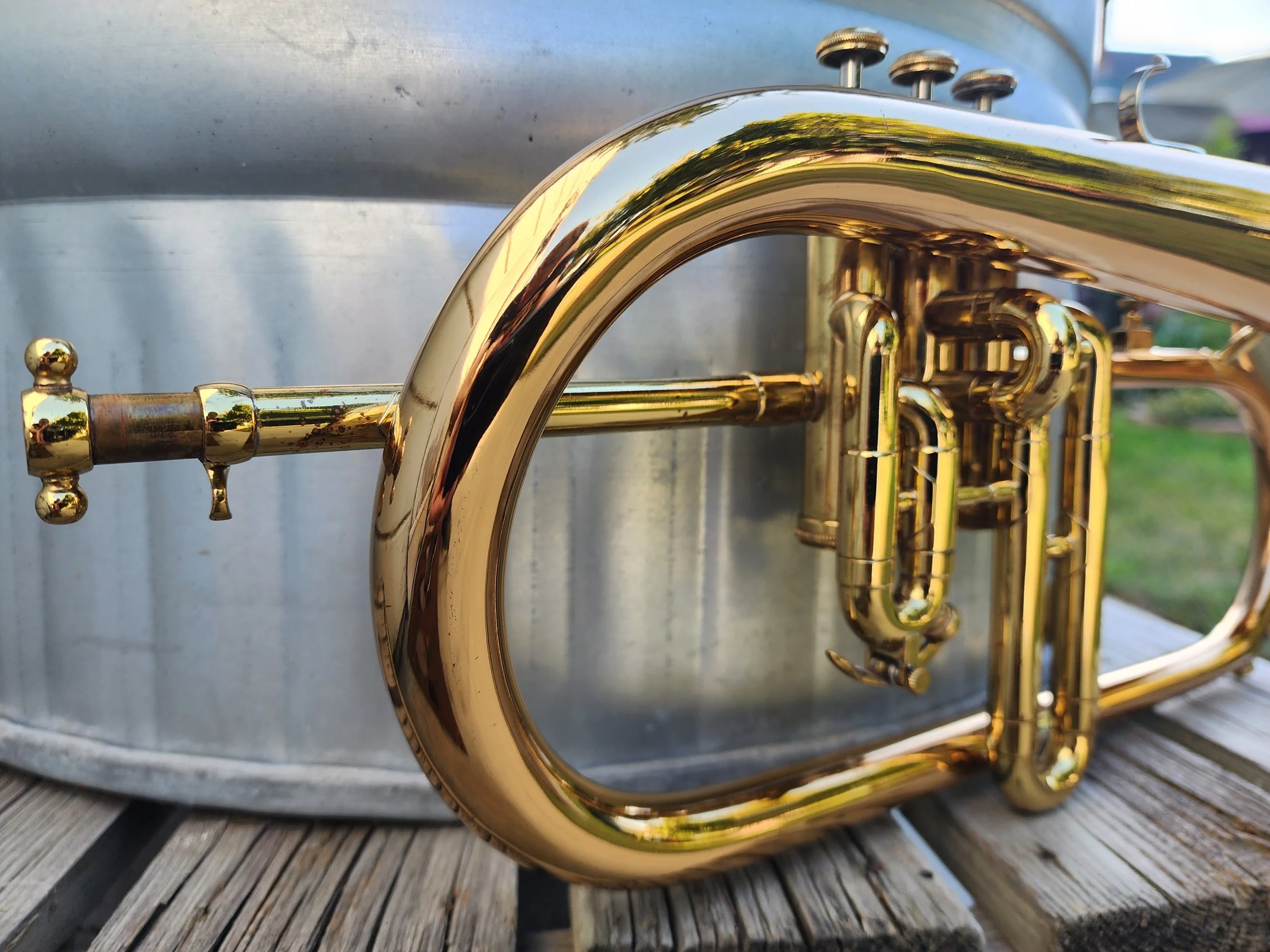 Kanstul Model 1506 C Rotary Trumpet — Brass Mavens