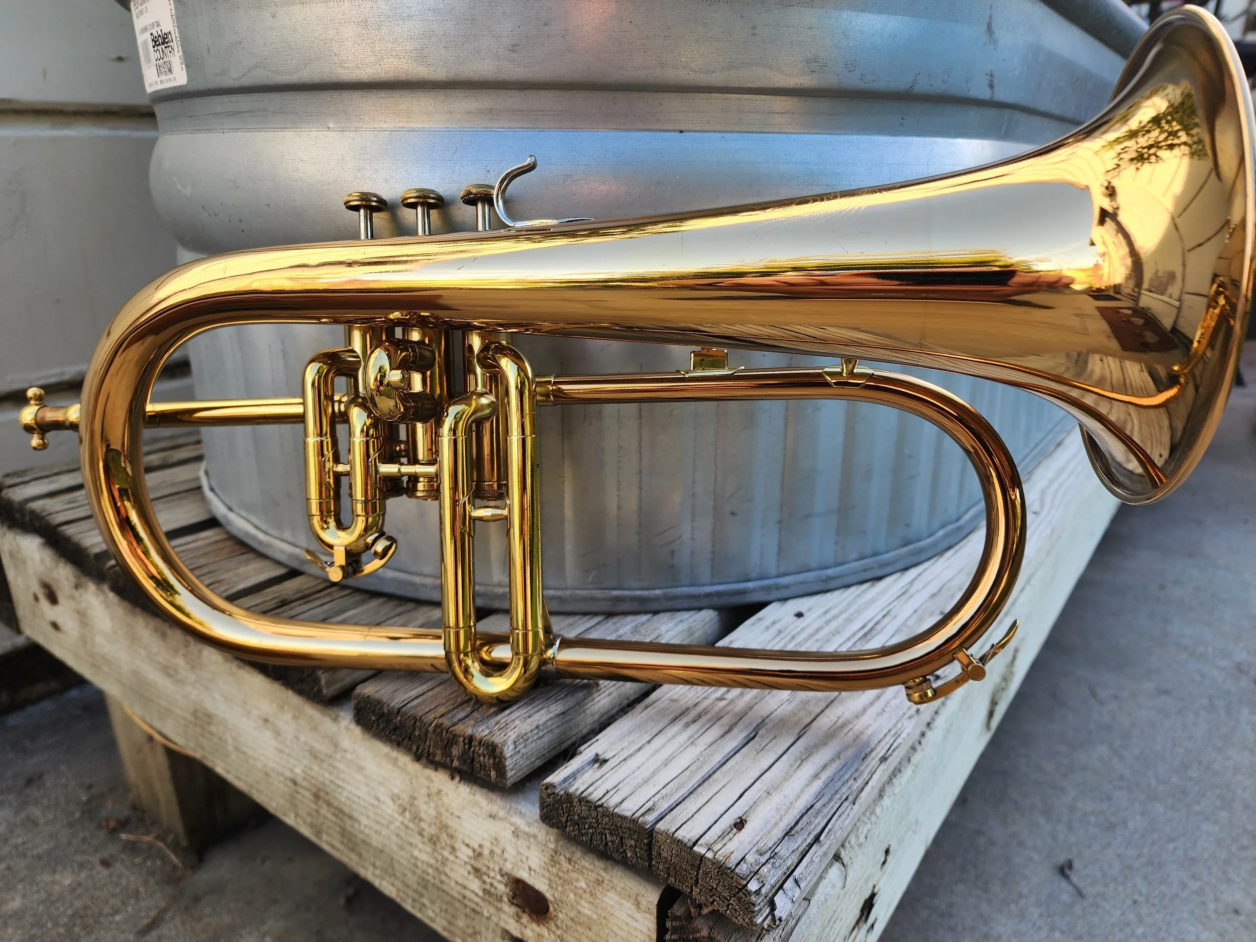 1958 Antoine Courtois Brevete Flugelhorn — Brass Mavens