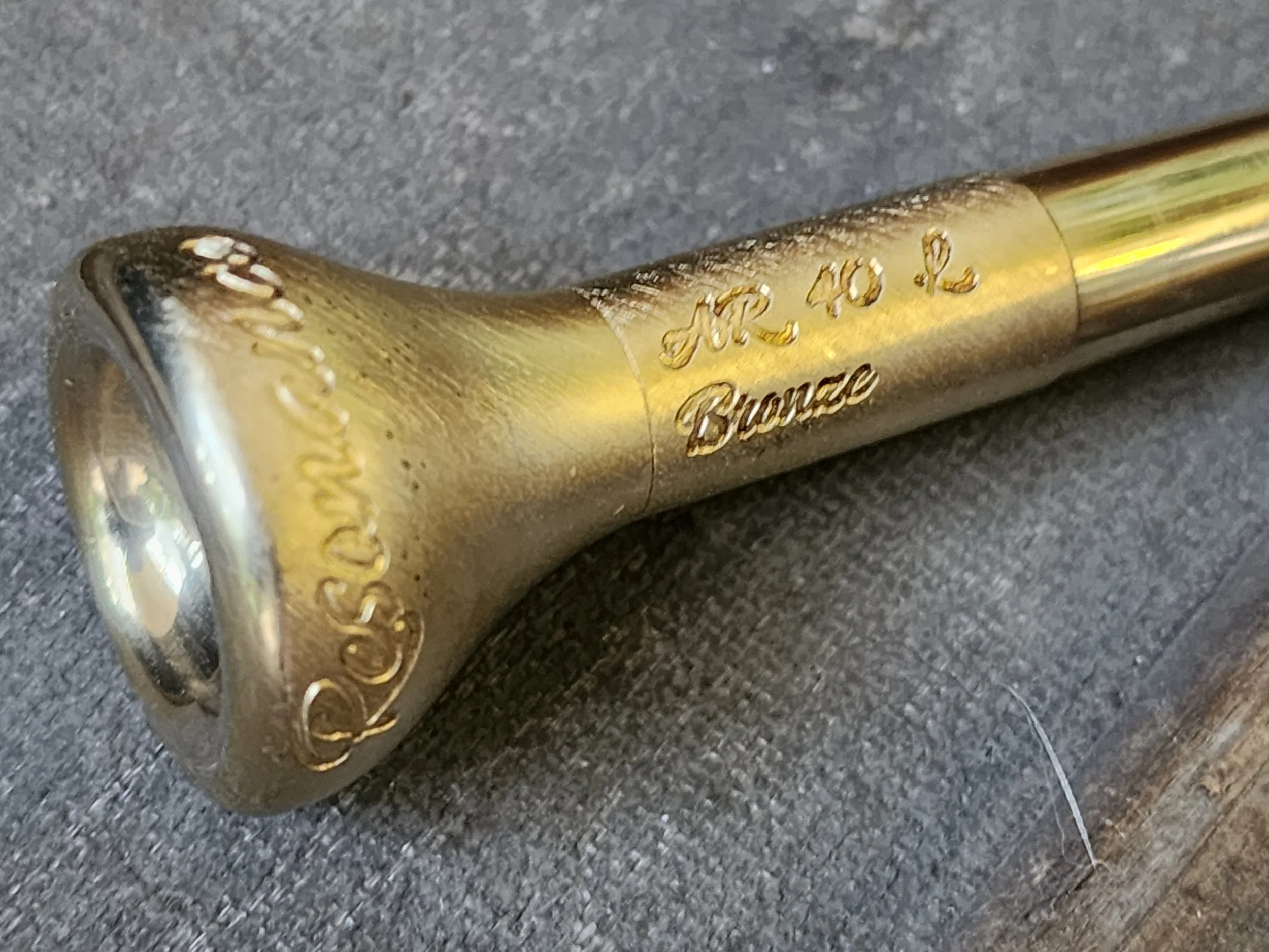 Irving Bush Trumpet Mouthpiece W4 — Brass Mavens