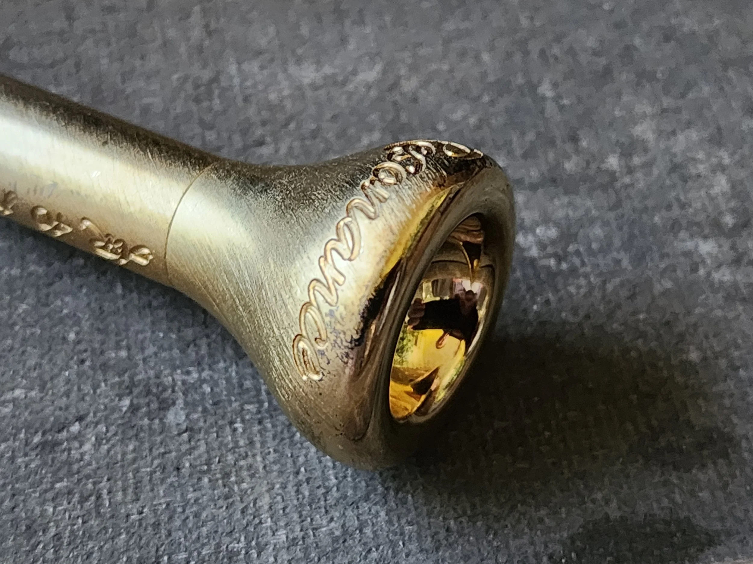 Irving Bush Cornet Mouthpiece WX-B — Brass Mavens