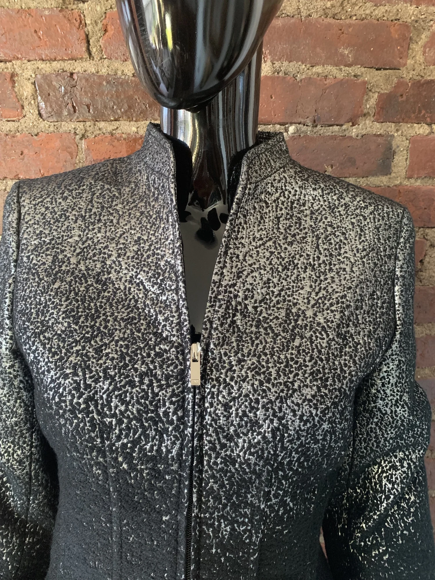 90s Jones New York Silver Ombre Jacket — Sunset Blvd Vintage 