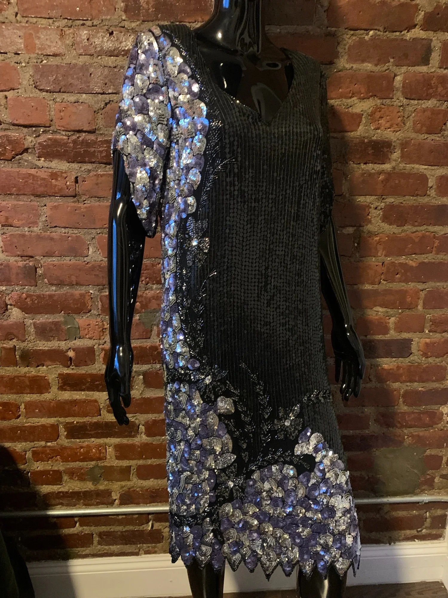 glitter dress india Buy SLEEK SENSATION SEQUIN SLIP DRESS Online in India – Shoppers Point India main image 1