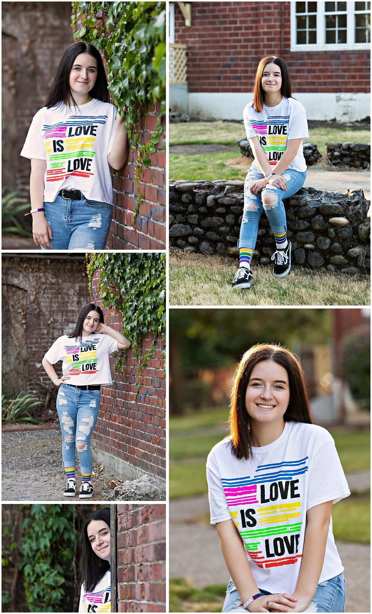 senior girl at the providence academy