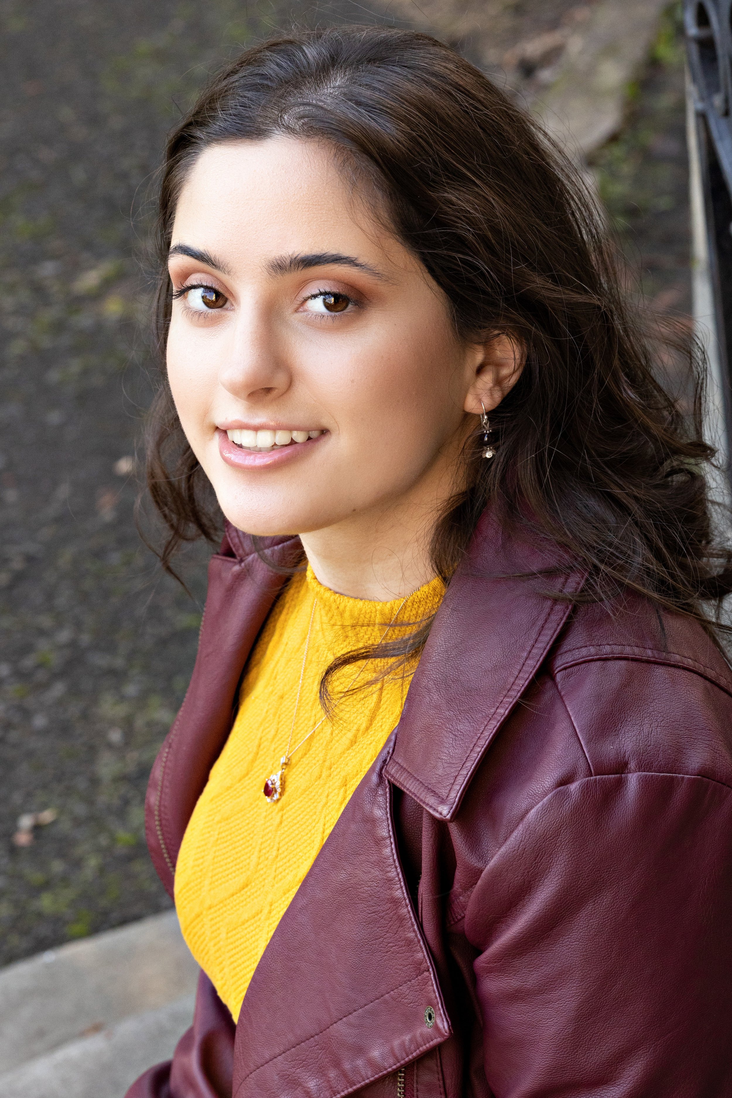 senior portrait at the Academy Vancouver, WA