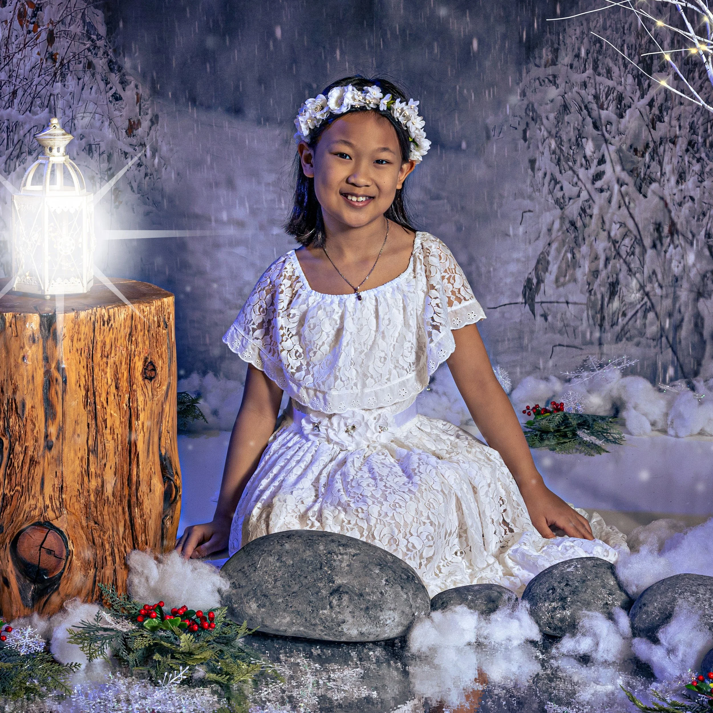 Fairy portrait session photographed at Studio Q Photography in Vancouver WA.