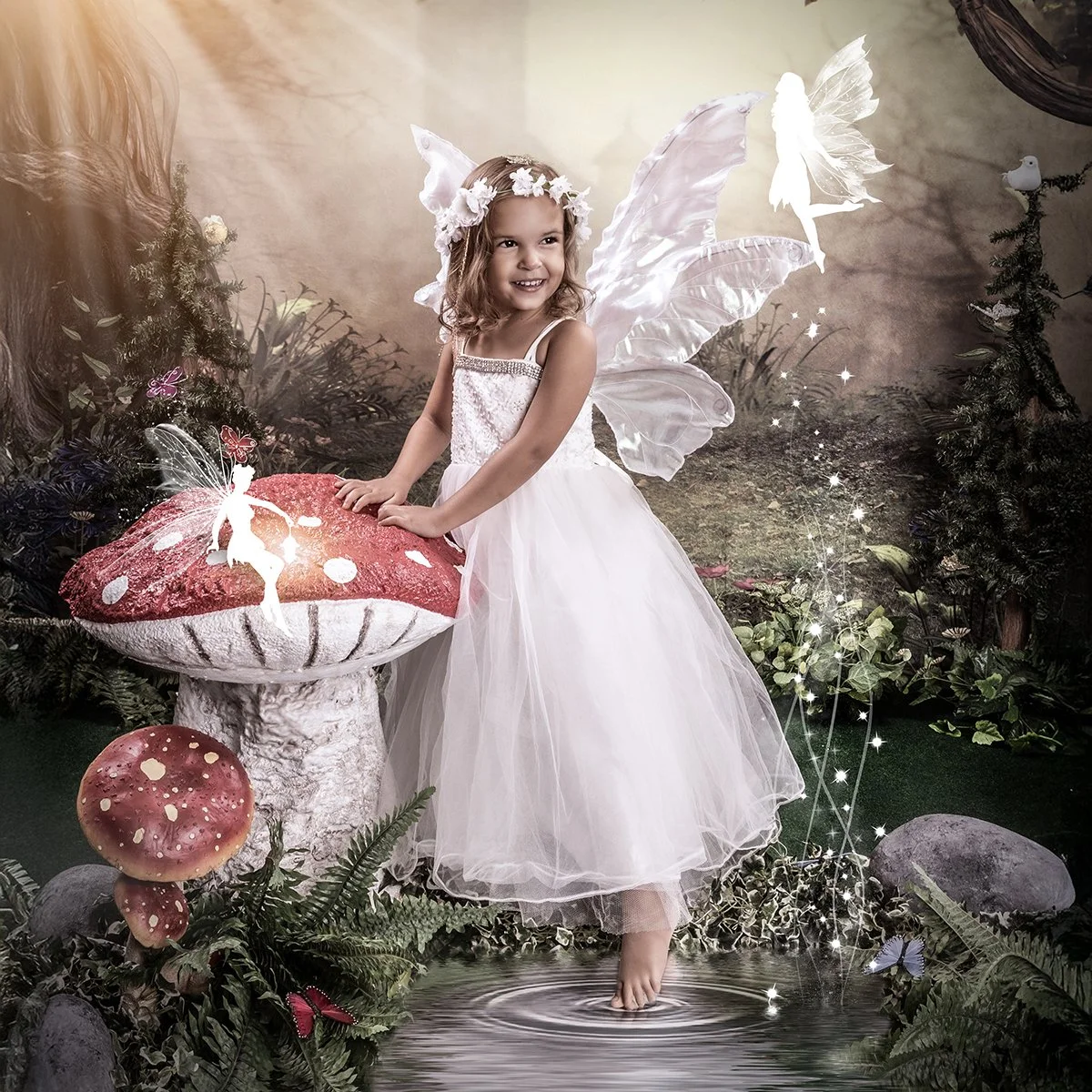 fine art fairy portraits Vancouver, WA studio