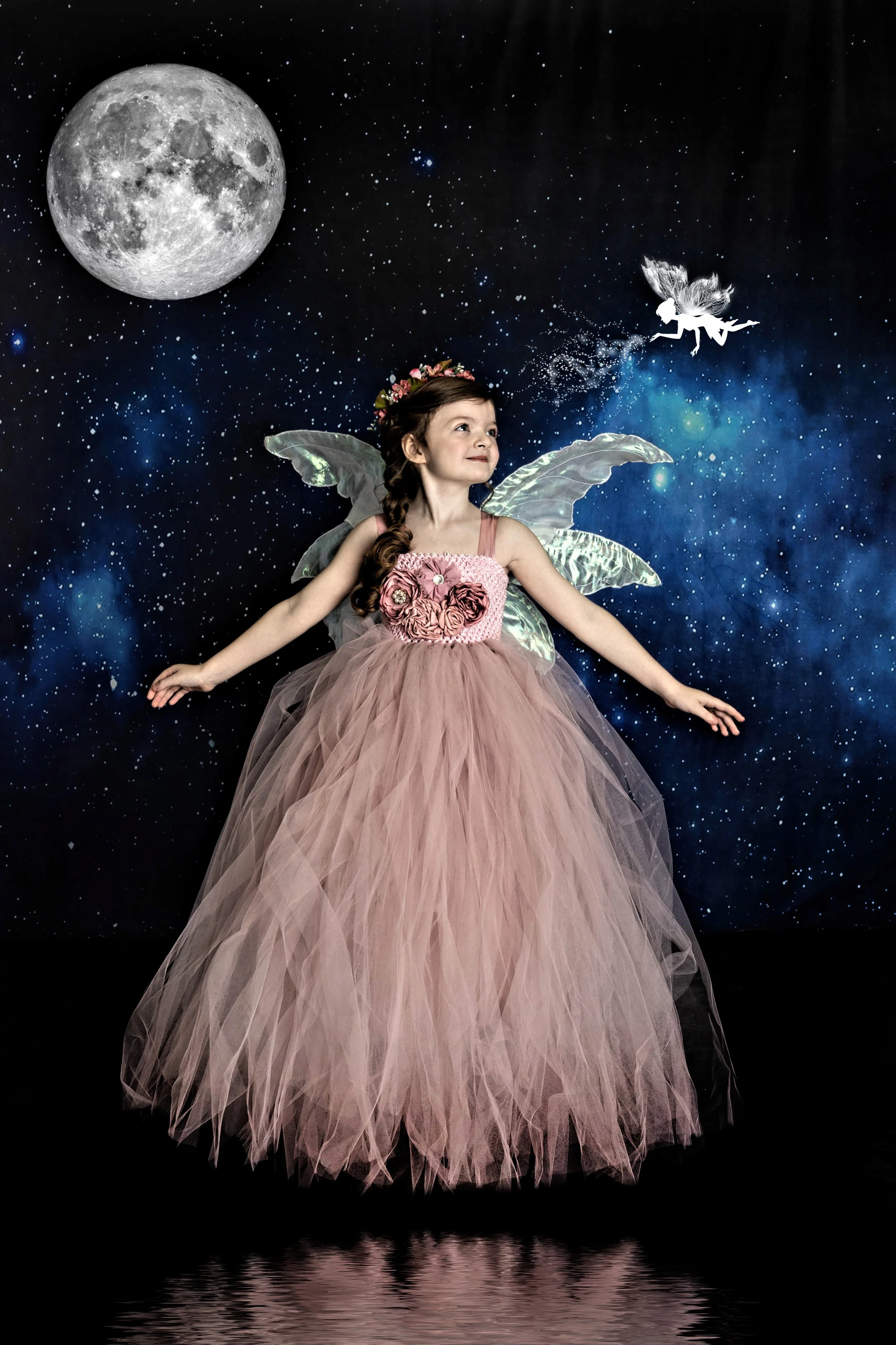 Fairy portrait session photographed at Studio Q Photography in Vancouver WA.