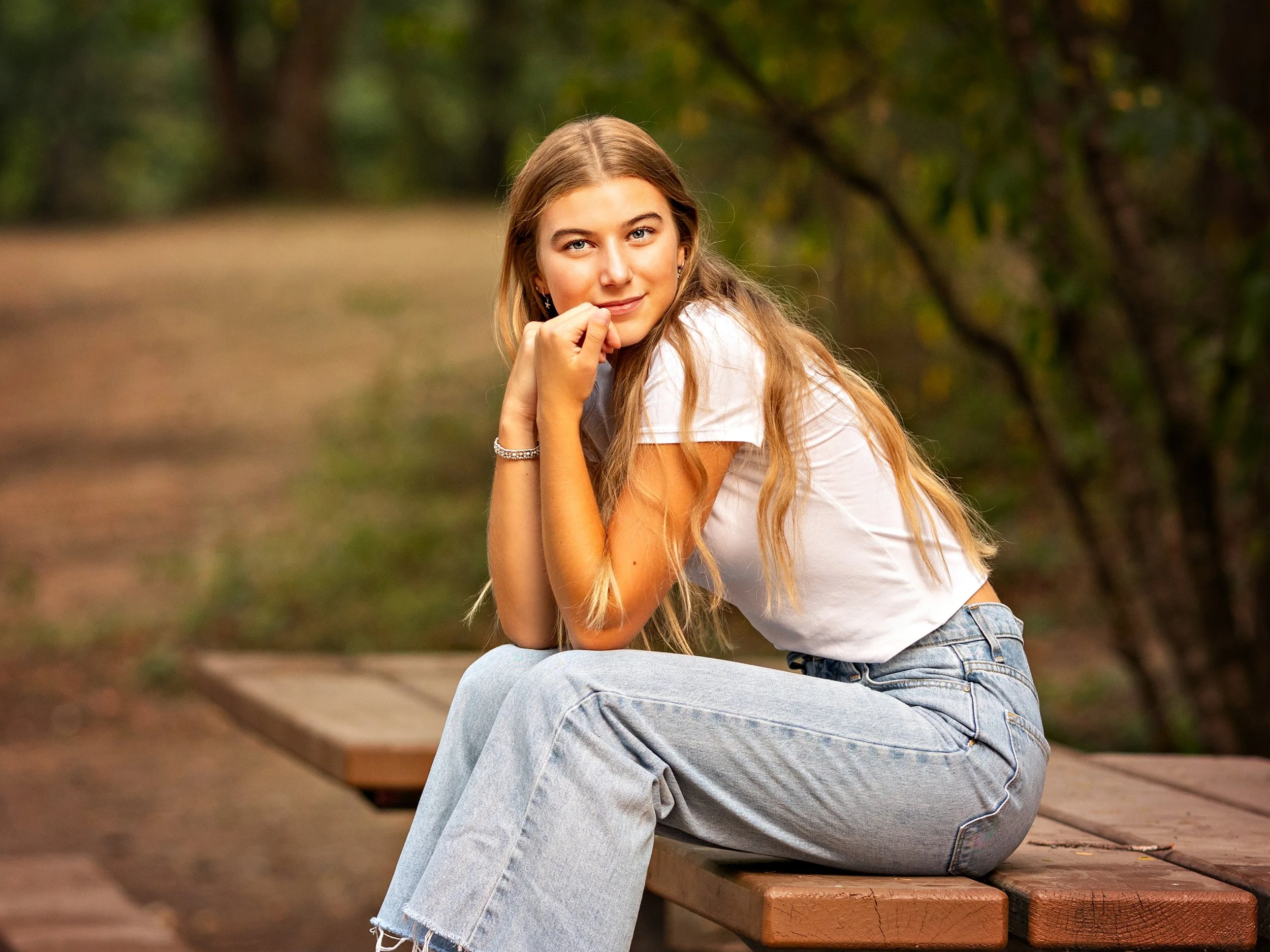 High school senior portrait session in Vancouver WA.