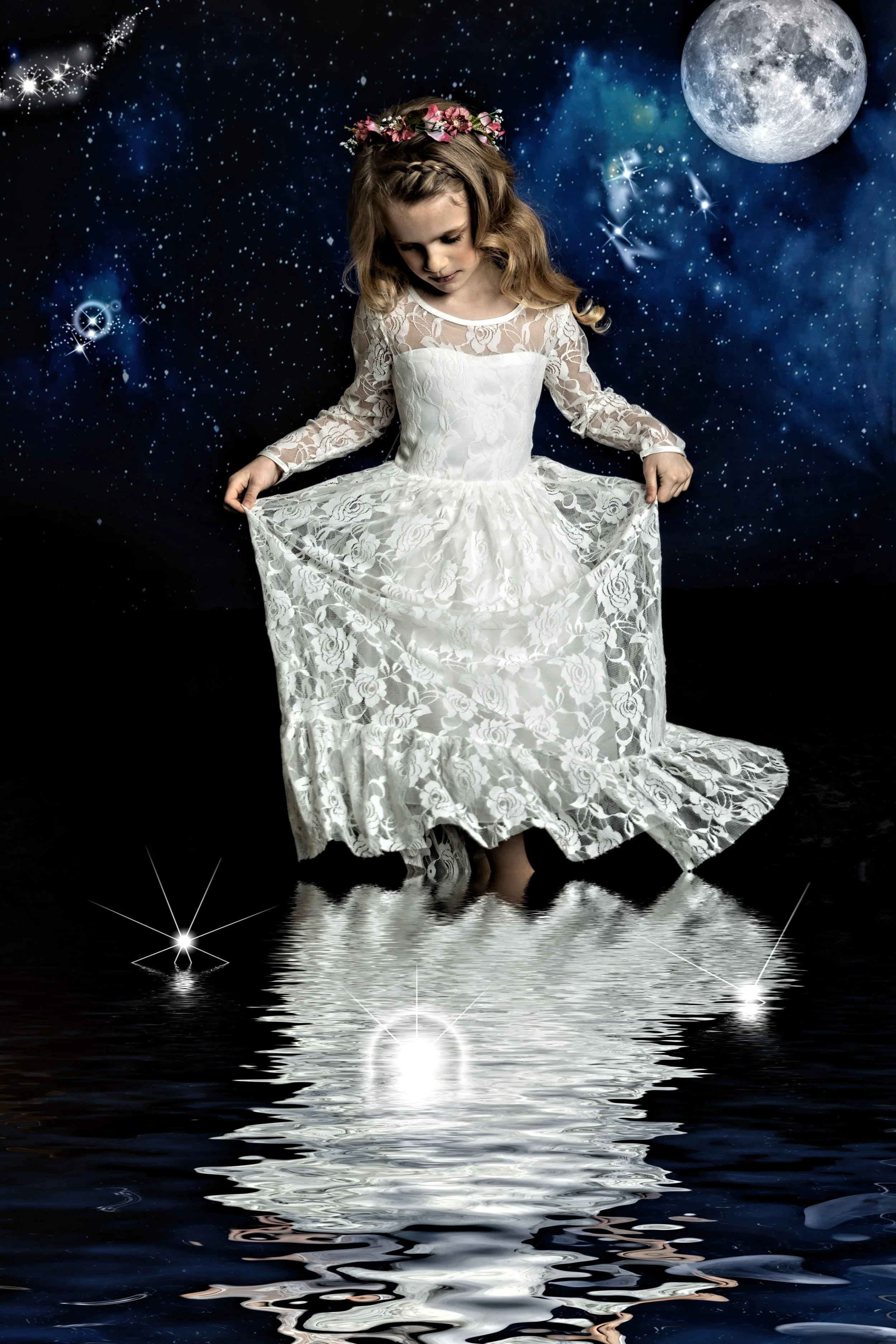 Fairy portrait session photographed at Studio Q Photography in Vancouver WA.