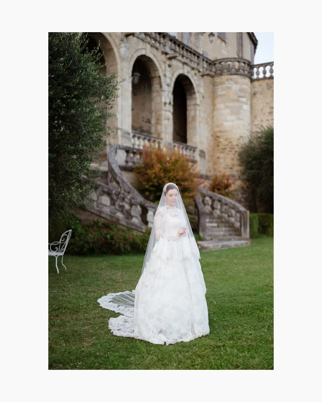 Natalia, on her wedding day.