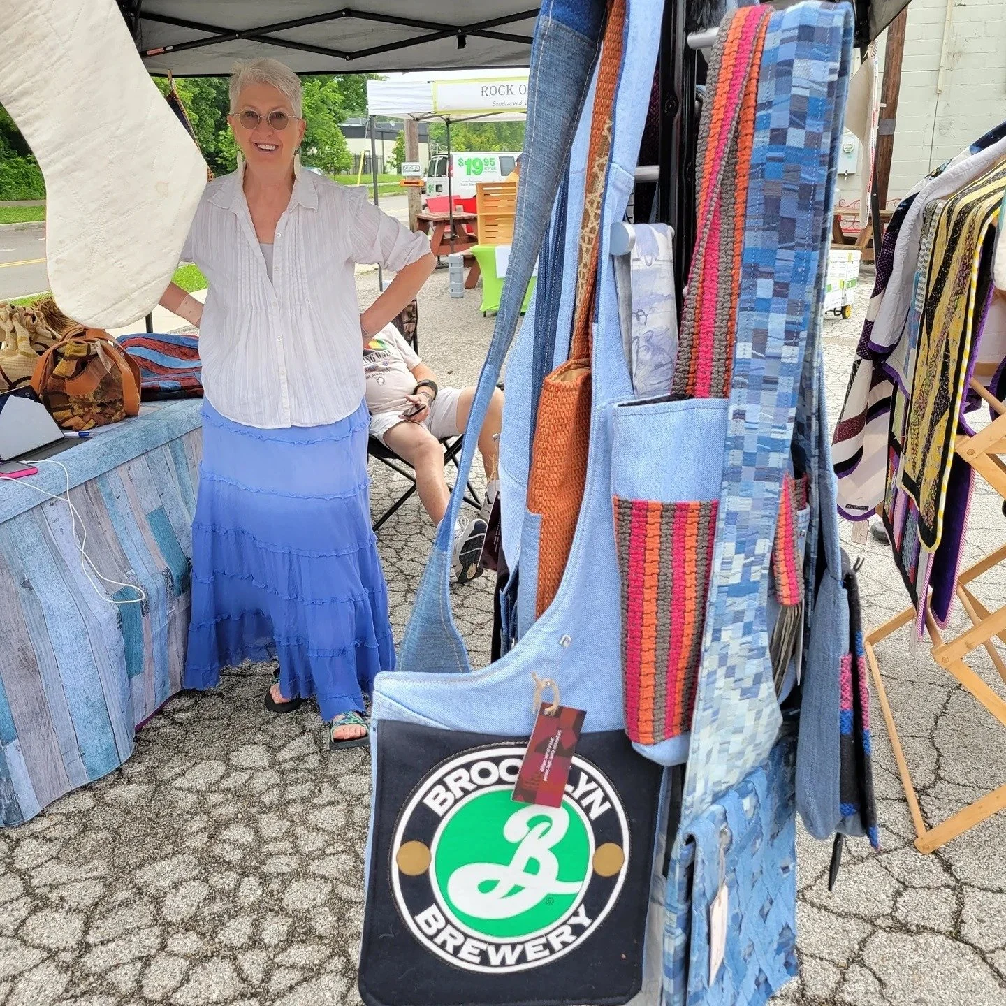 quilted blankets and bags