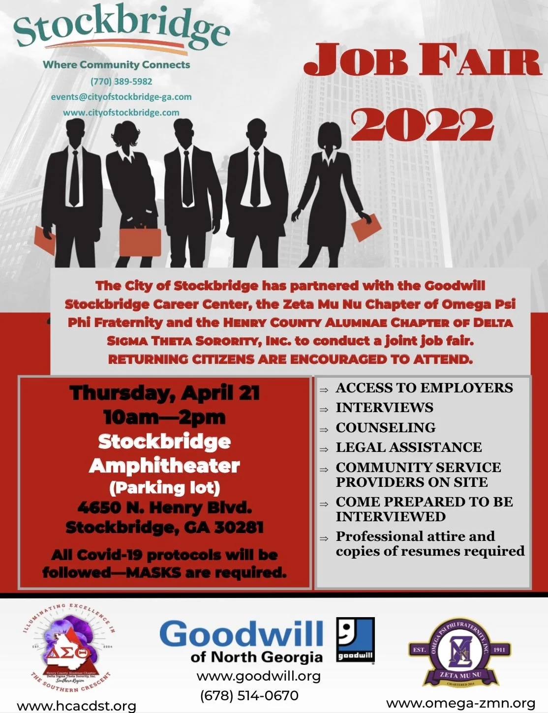 City Of Stockbridge Job Fair
