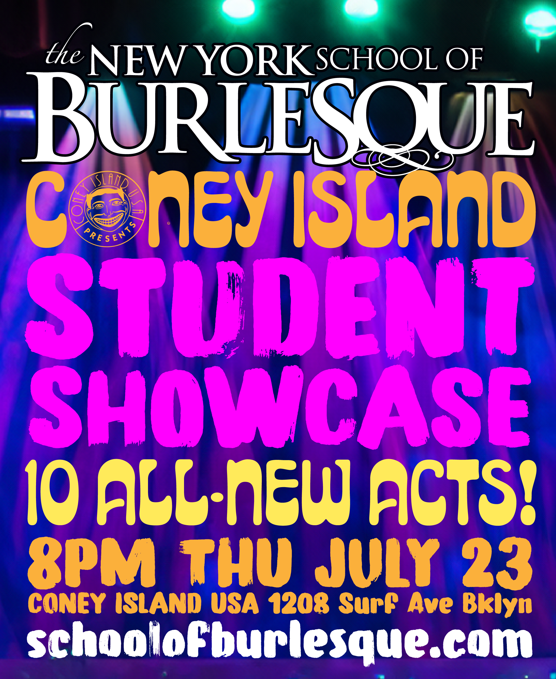 Coney Island Burlesque Intensive Showcase