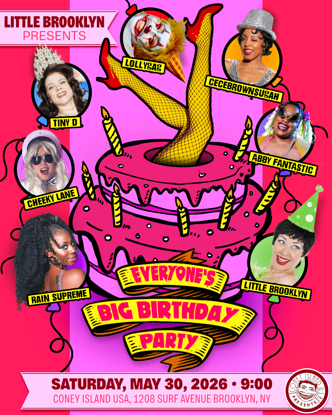 Little Brooklyn Presents : EVERYONE’S BIG BIRTHDAY PARTY&nbsp;