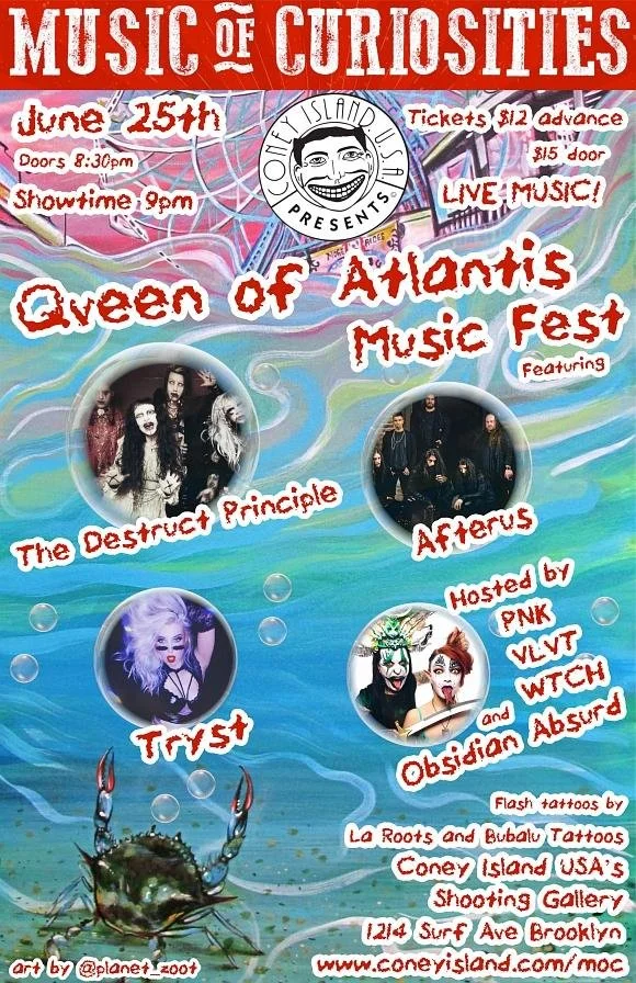Music of Curiosities: QVEEN OF ATLANTIS MUSIC FESTIVAL