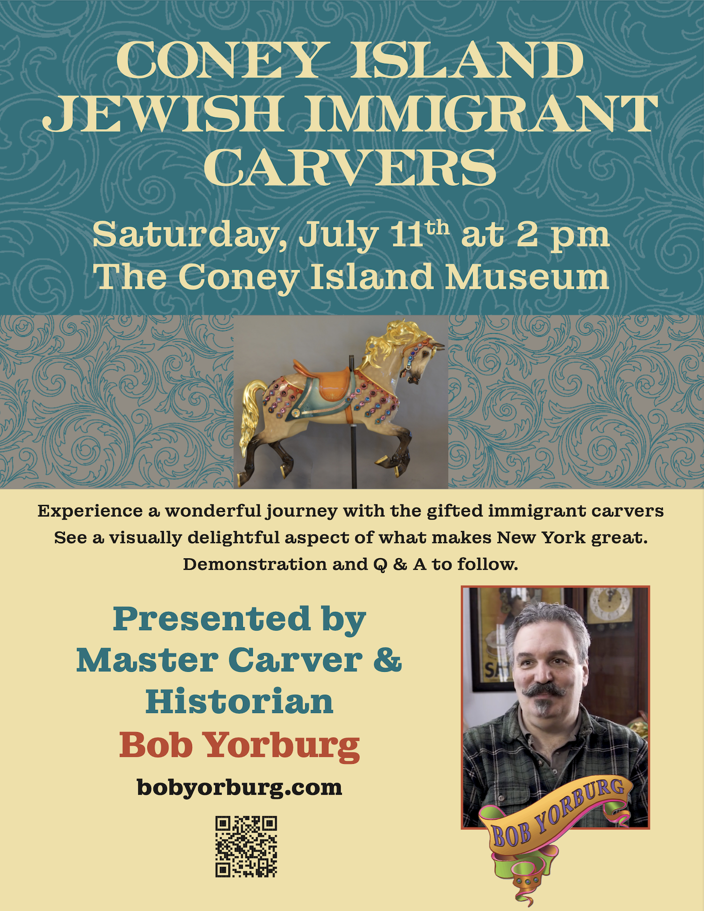 Ask the Experts: Coney Island Jewish  Immigrant Carvers with Bob Yorburg