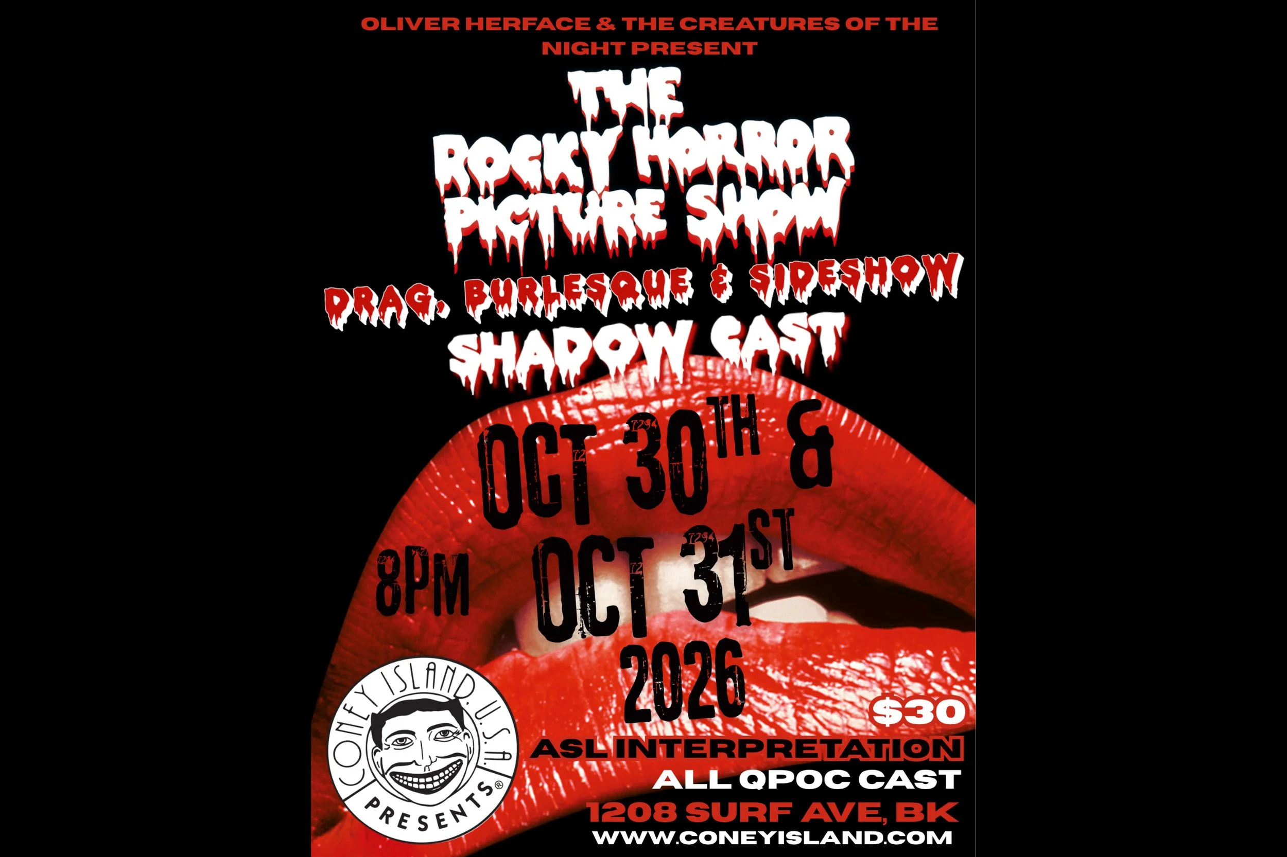 Creatures of the Night: A Drag, Burlesque &amp; Sideshow Shadow Cast of the Rocky Horror Picture Show