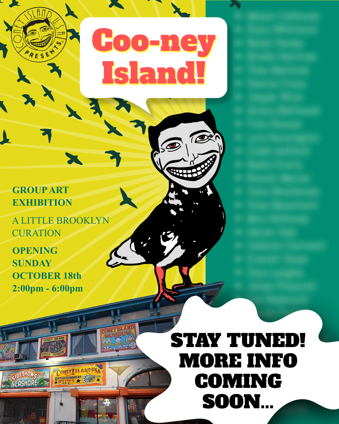 Art Opening: Coo-ney Island