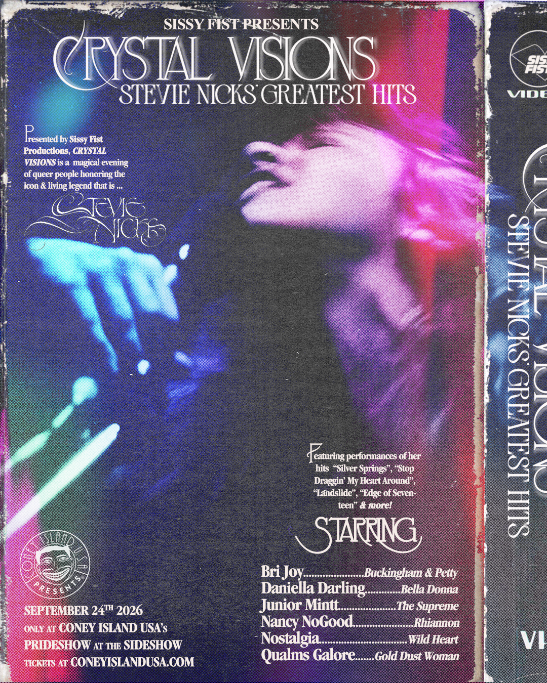 Sissy Fist Presents: CRYSTAL VISIONS - Stevie Nicks Greatest Hits