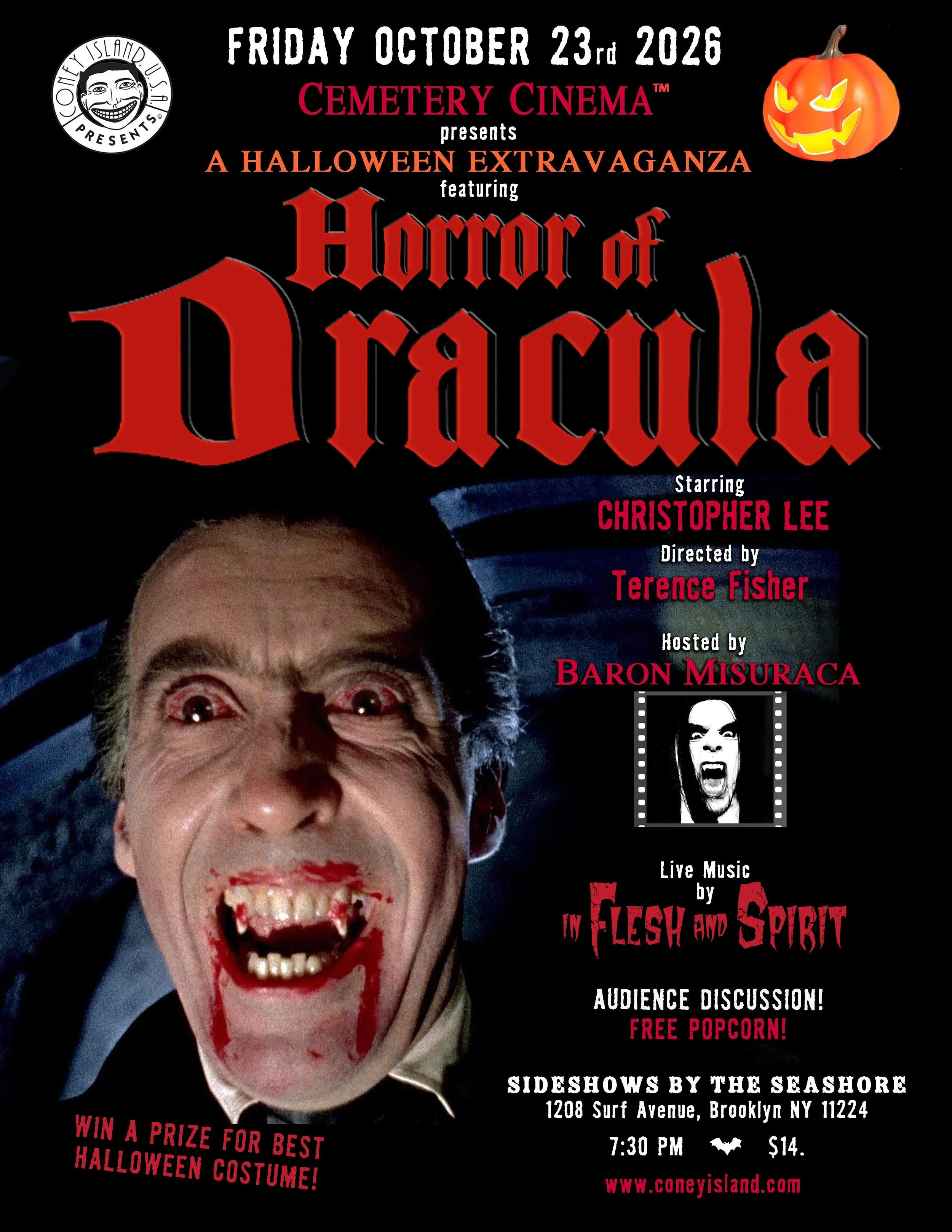 Cemetery Cinema: Horror of Dracula (1958)